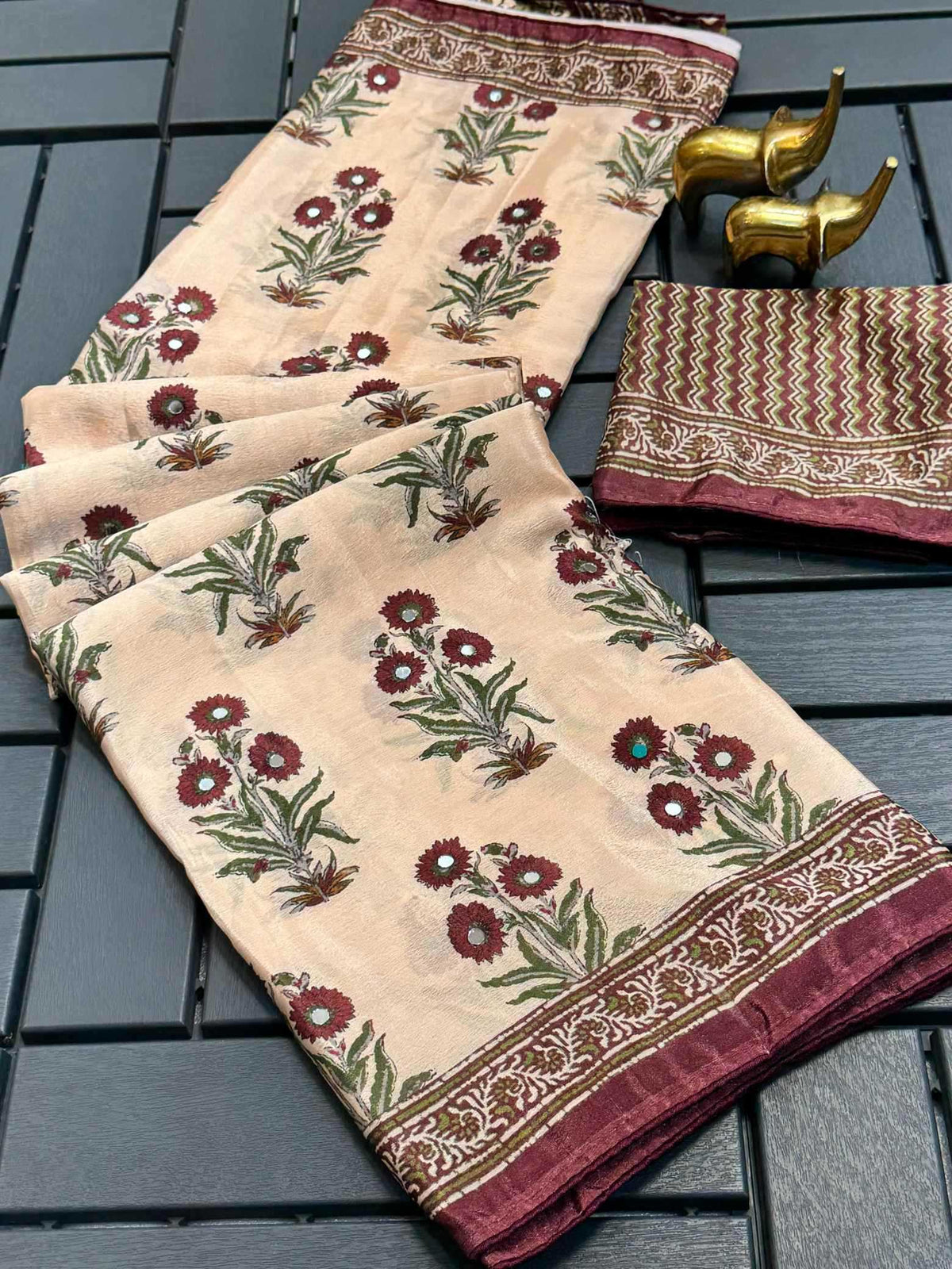 Chinon Designer Saree