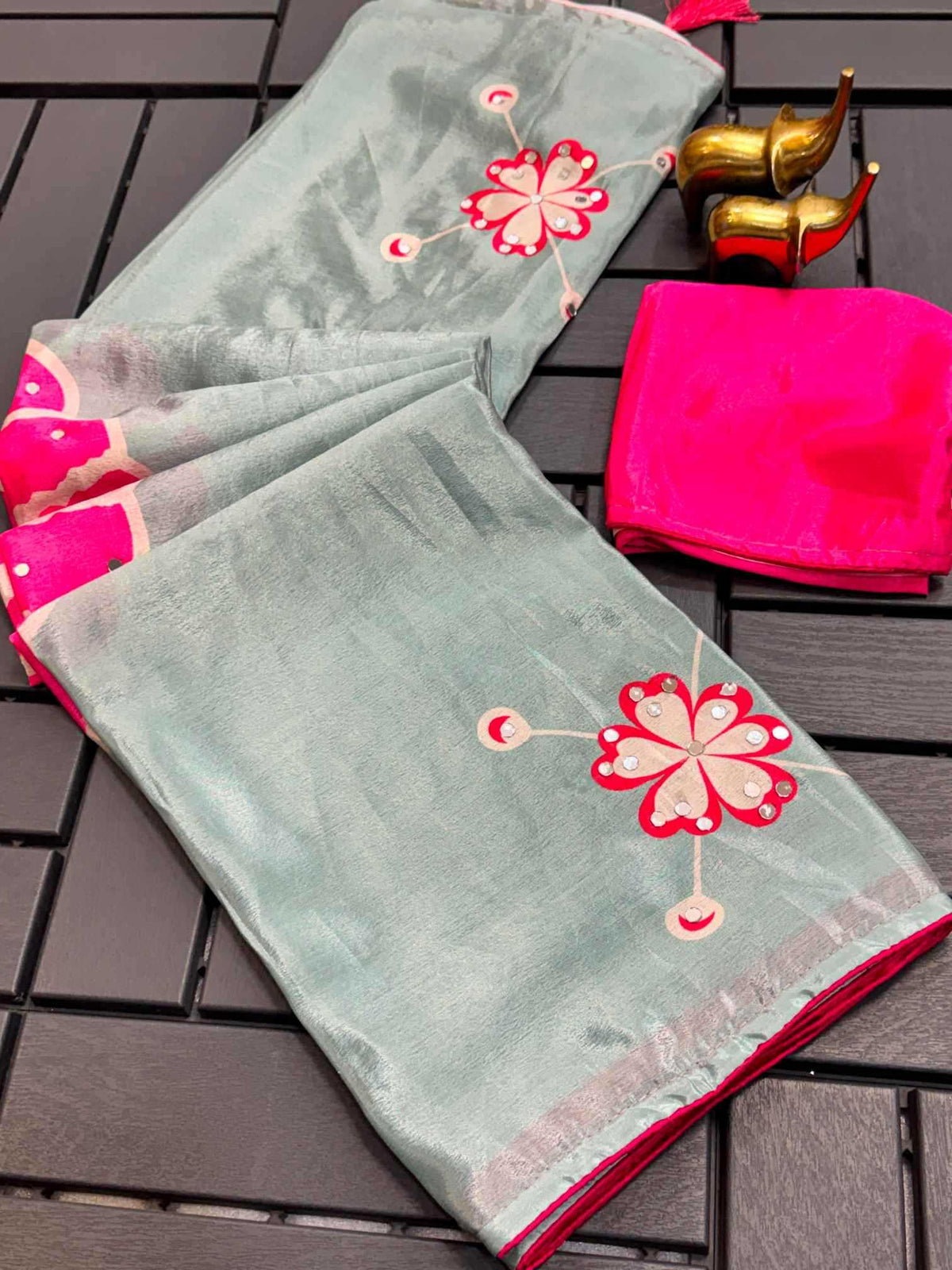 Chinon Designer Saree