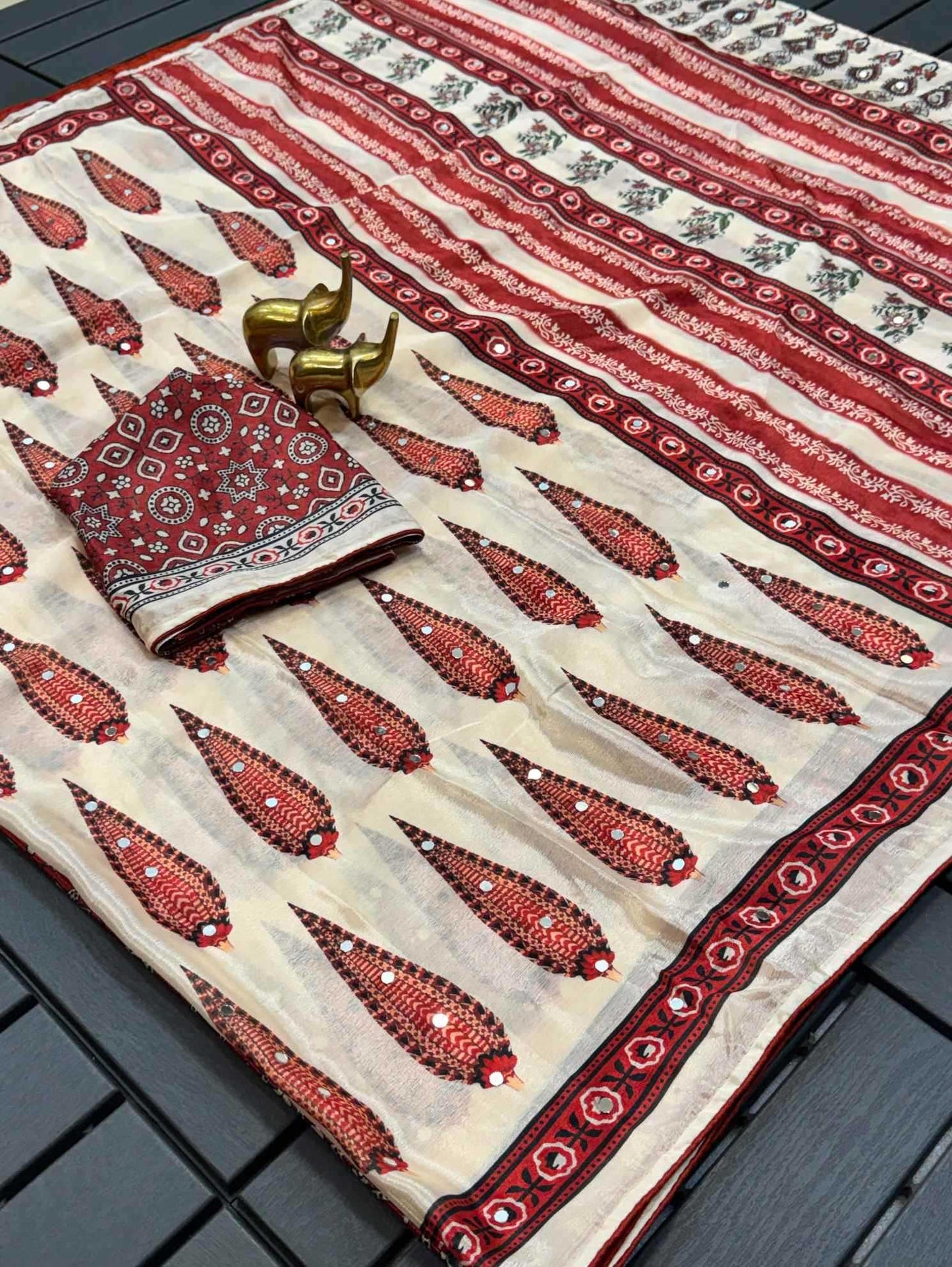 Chinon Designer Saree