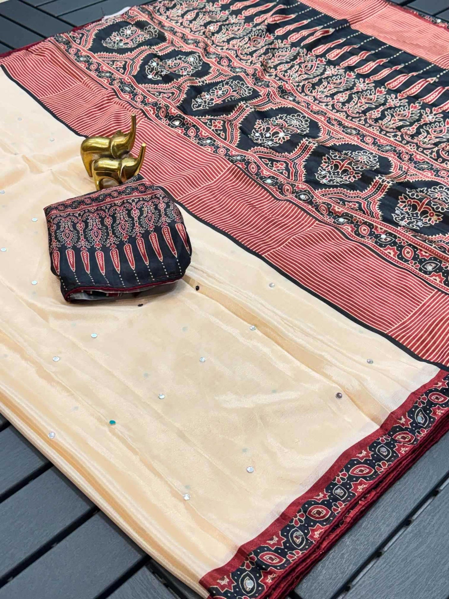 Chinon Designer Saree