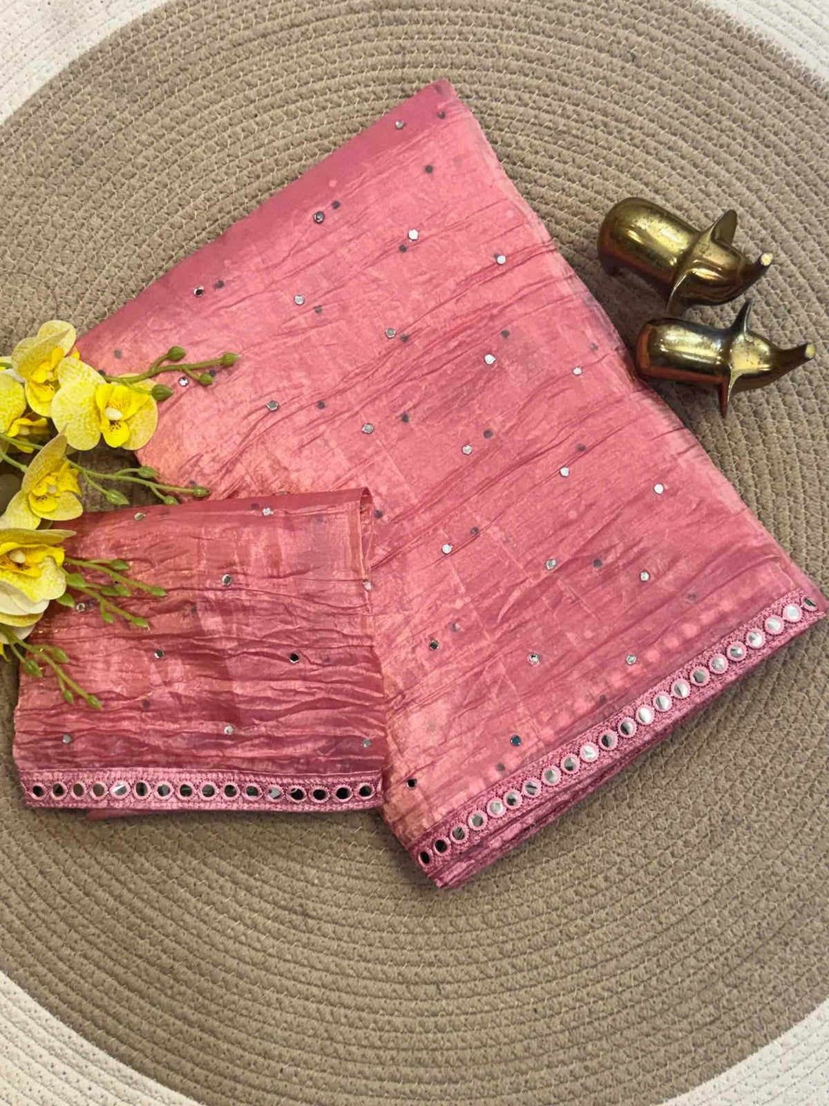 Kripa Crush Silk Traditional Saree