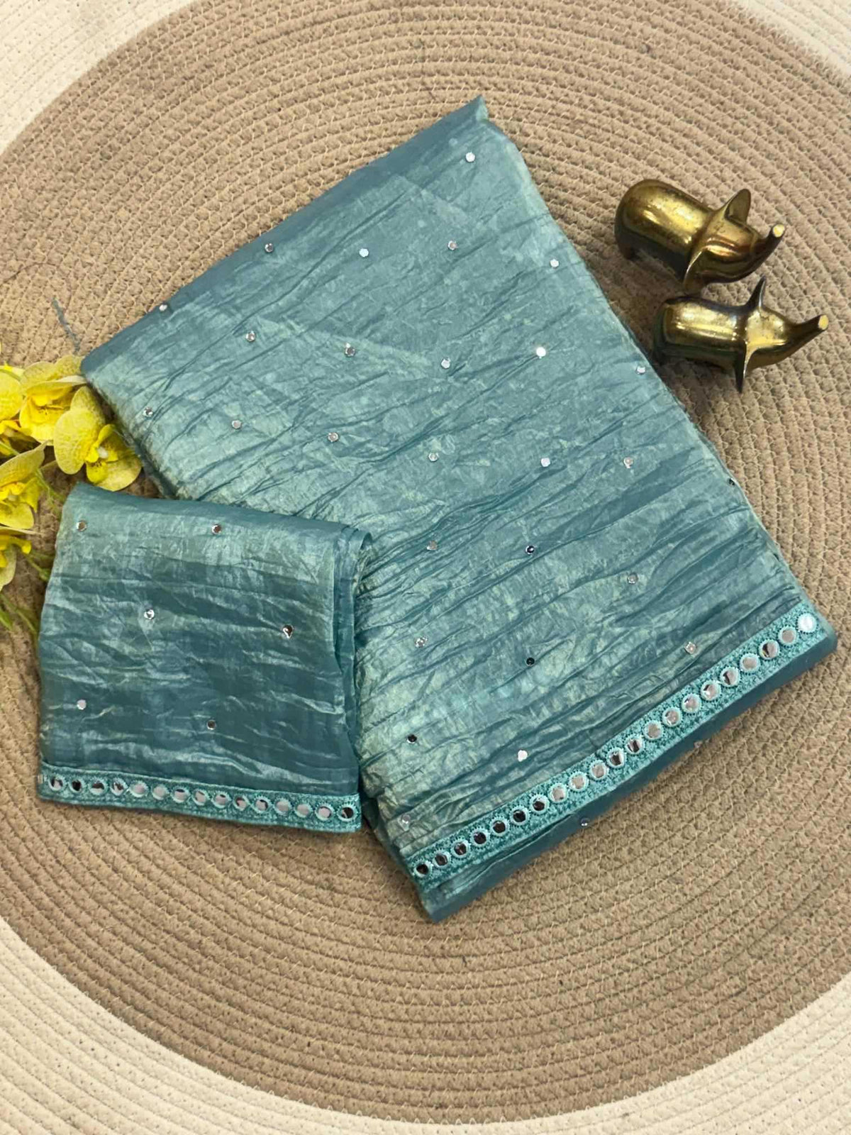 Kripa Crush Silk Traditional Saree