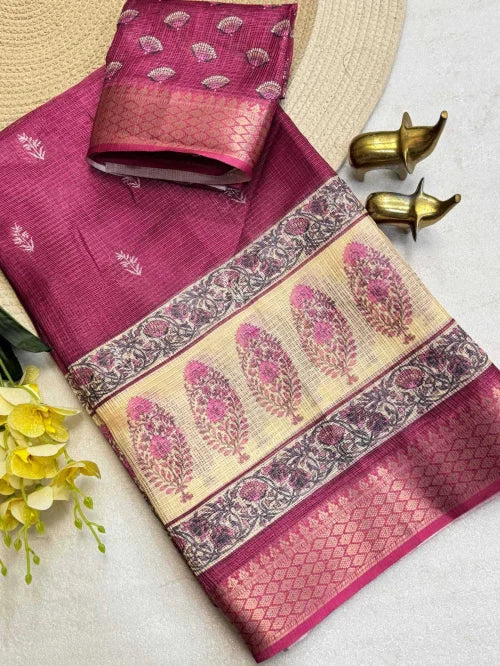 Kriti Fancy Printed Saree