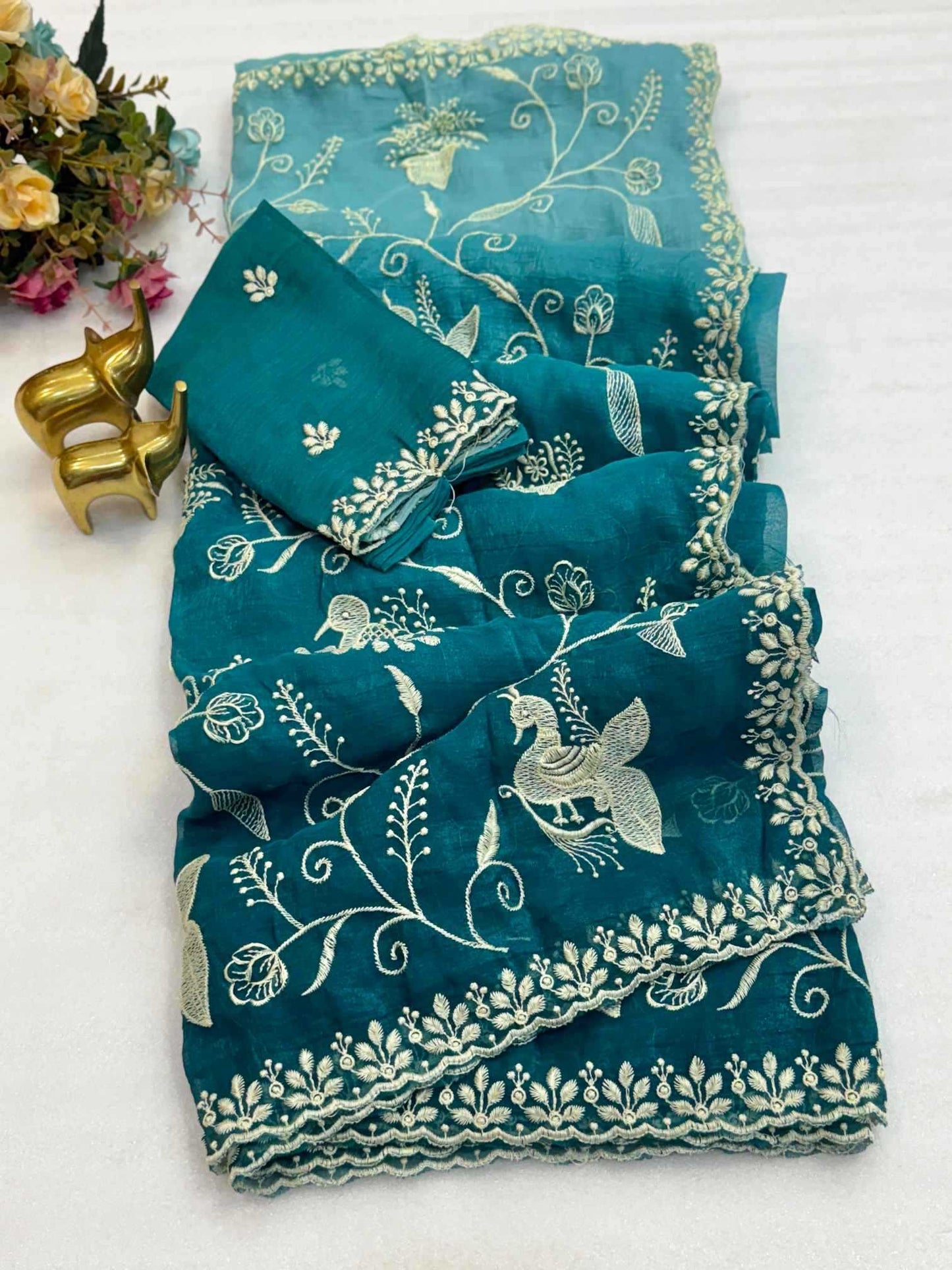 Crush Silk Soft Saree