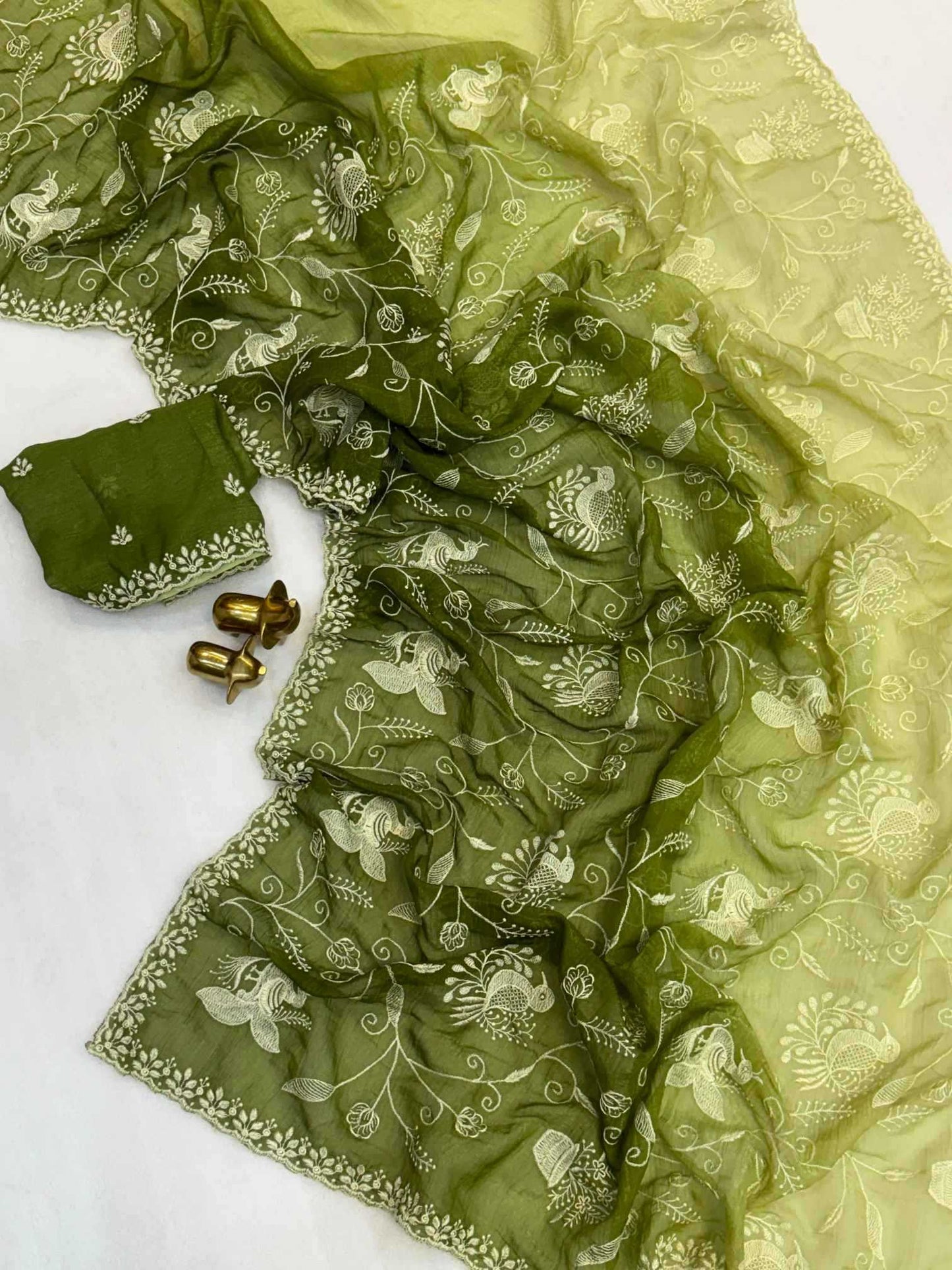 Crush Silk Soft Saree