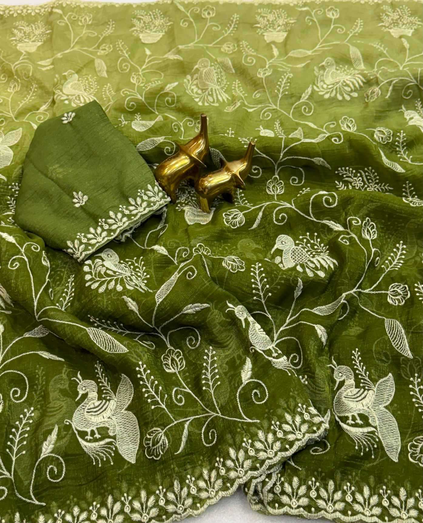 Crush Silk Soft Saree