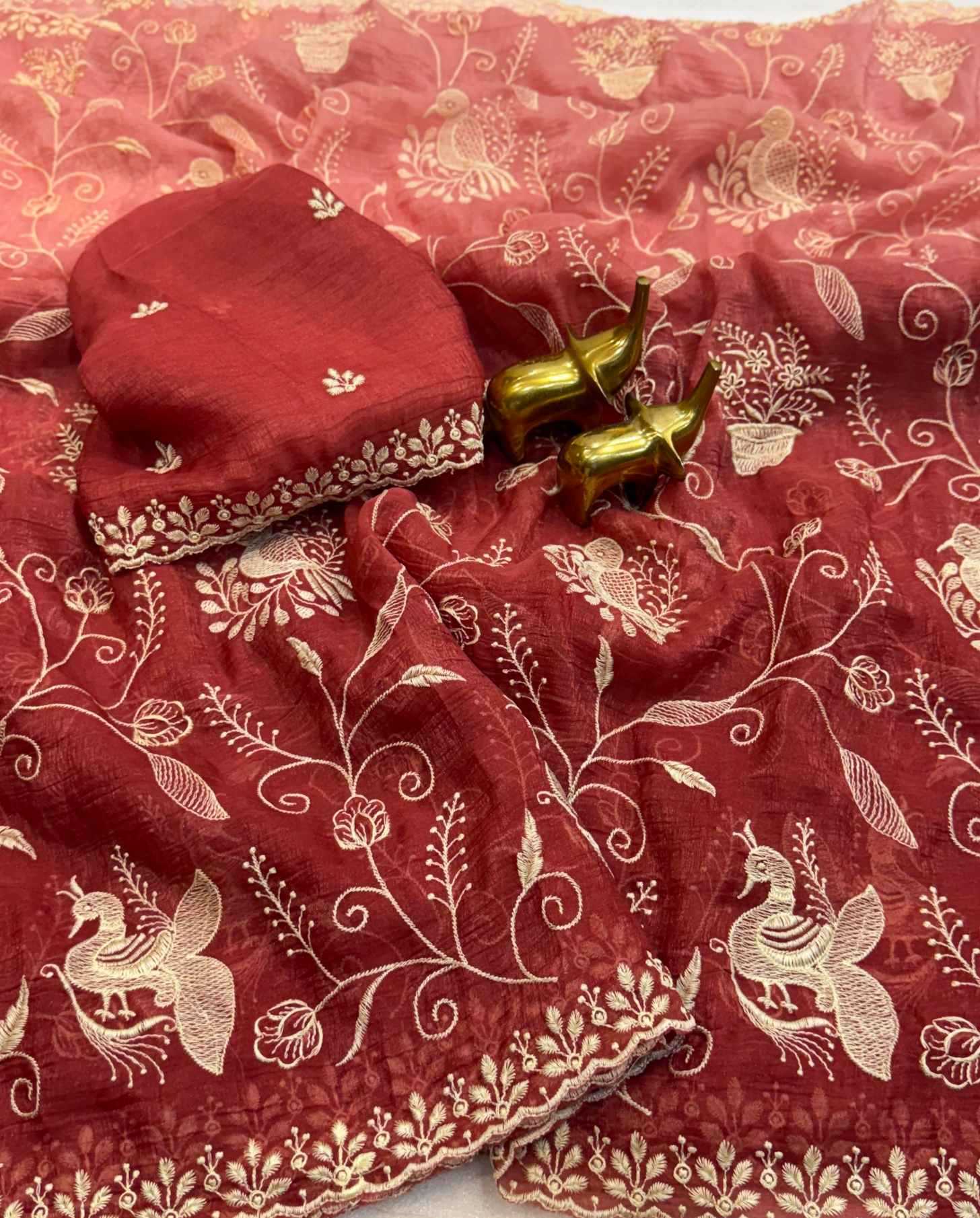 Crush Silk Soft Saree