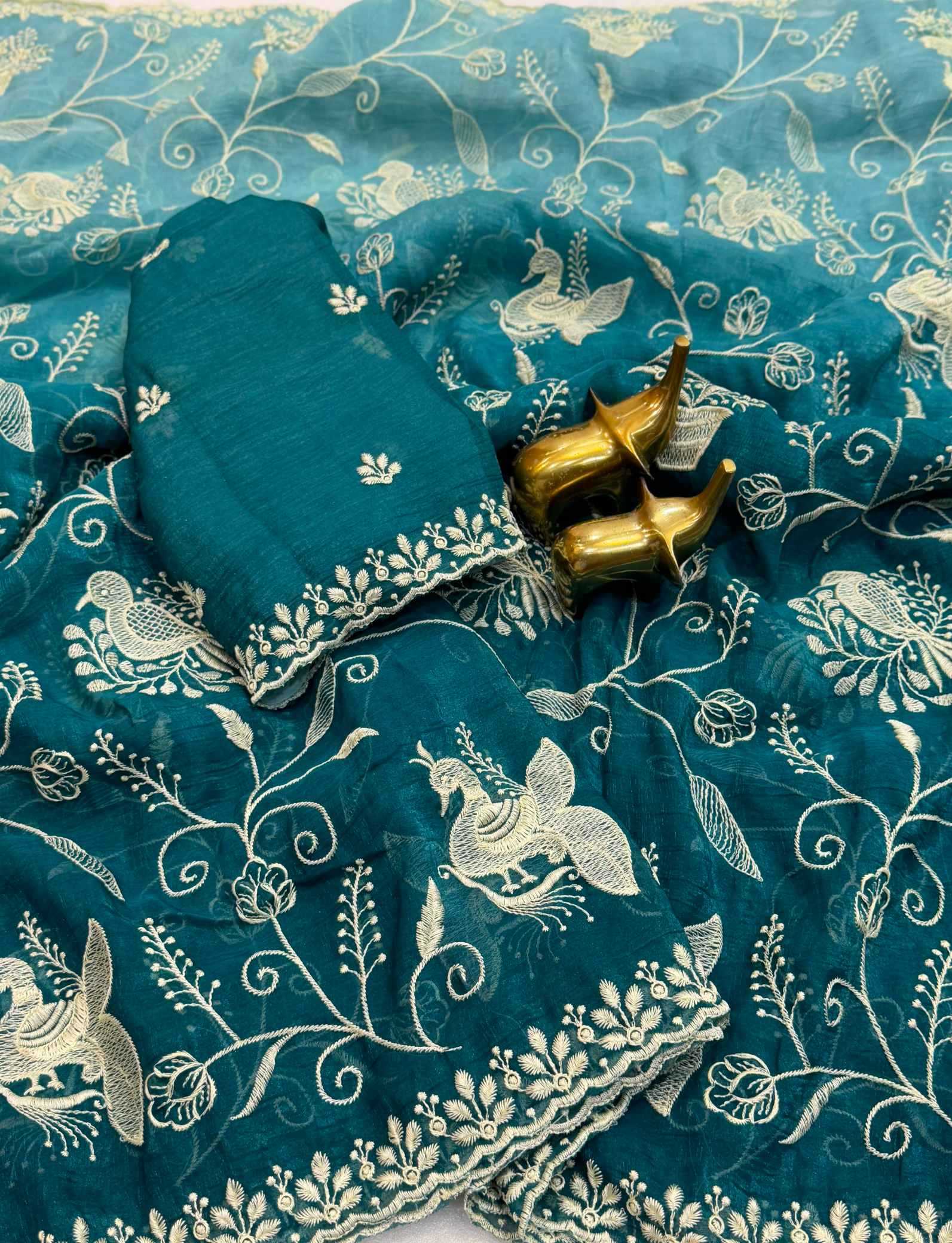 Crush Silk Soft Saree