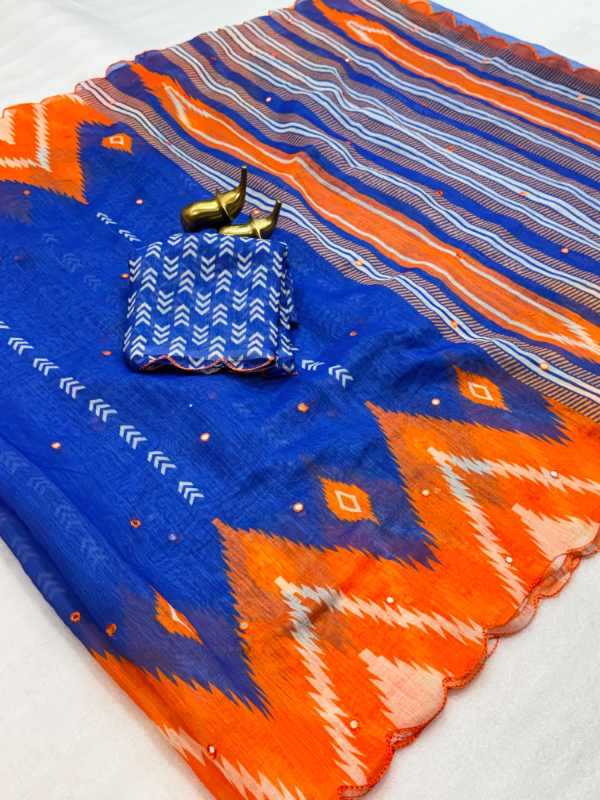 Cotton Printed Saree