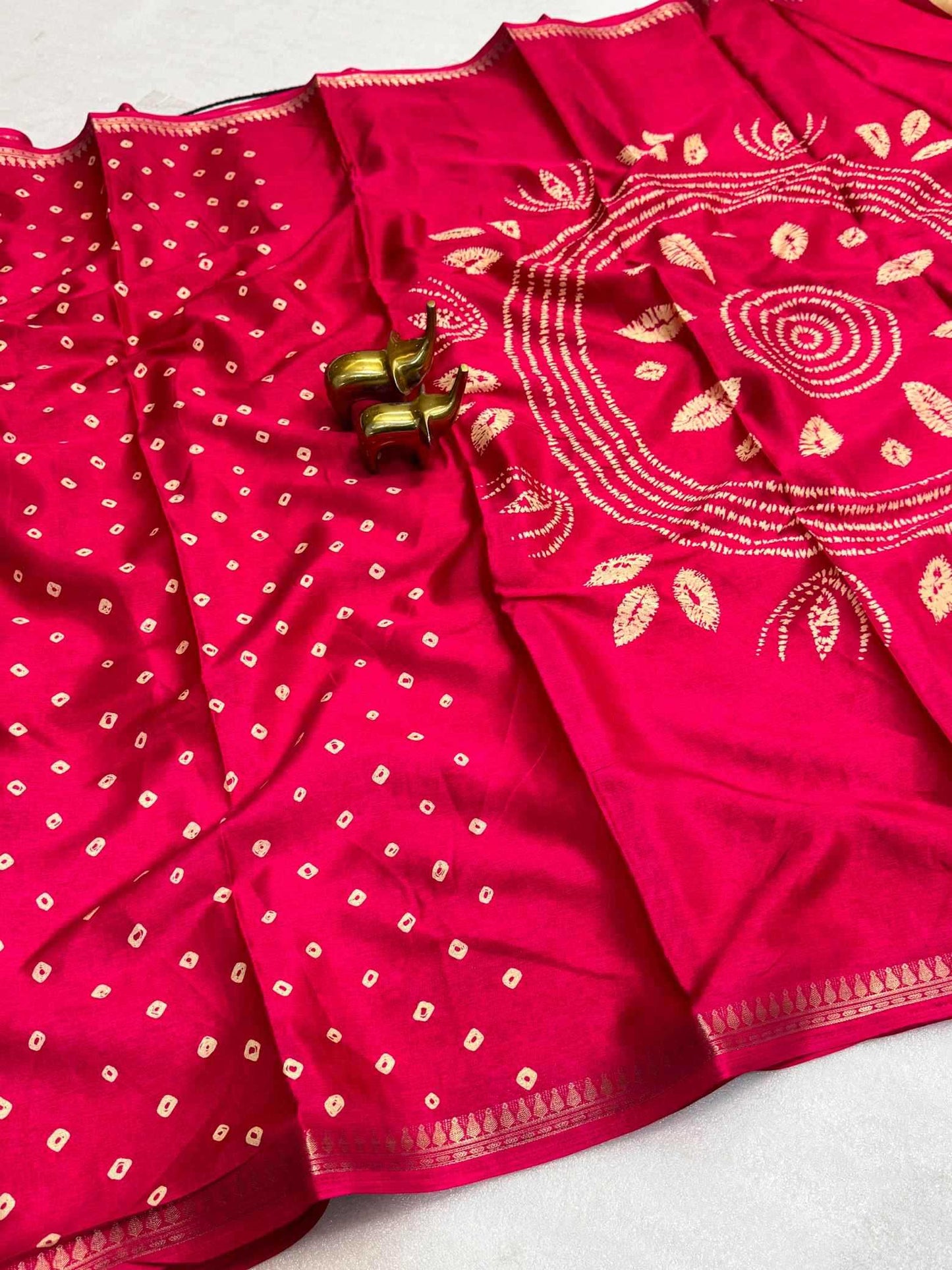 Printed Silk Saree