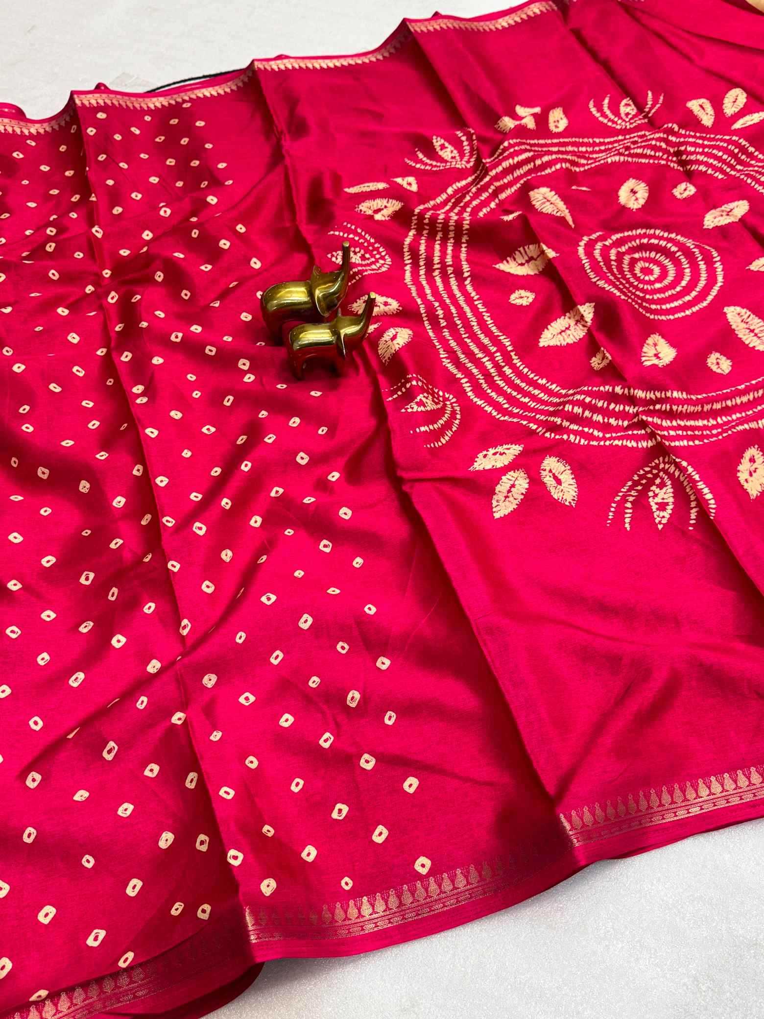 Printed Silk Saree