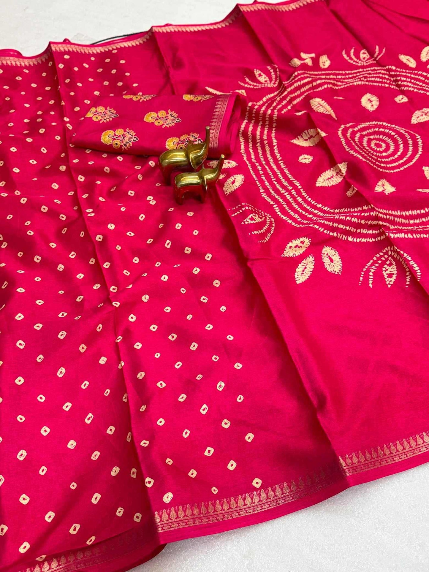Printed Silk Saree