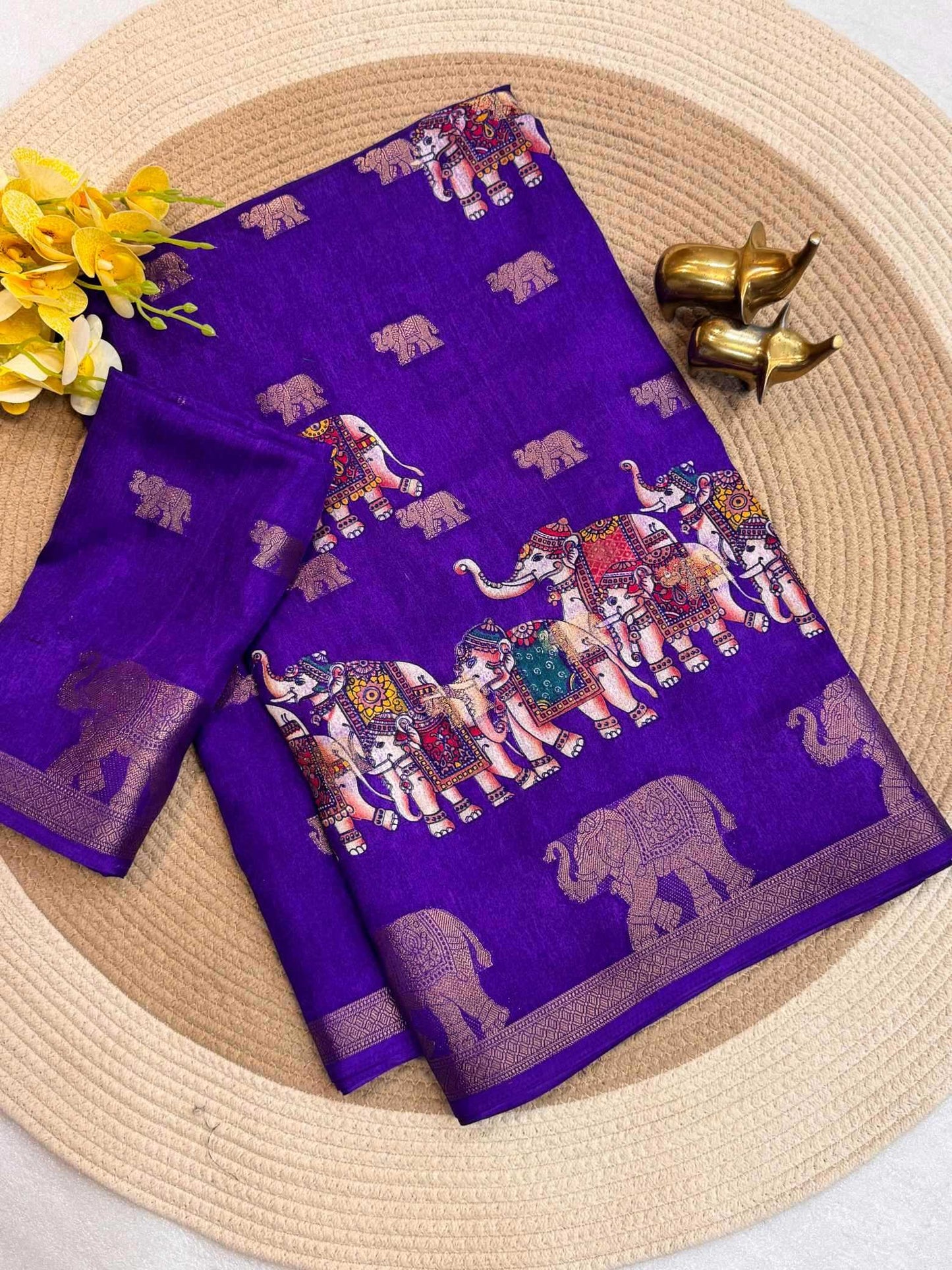 Soft Dola Designer Saree