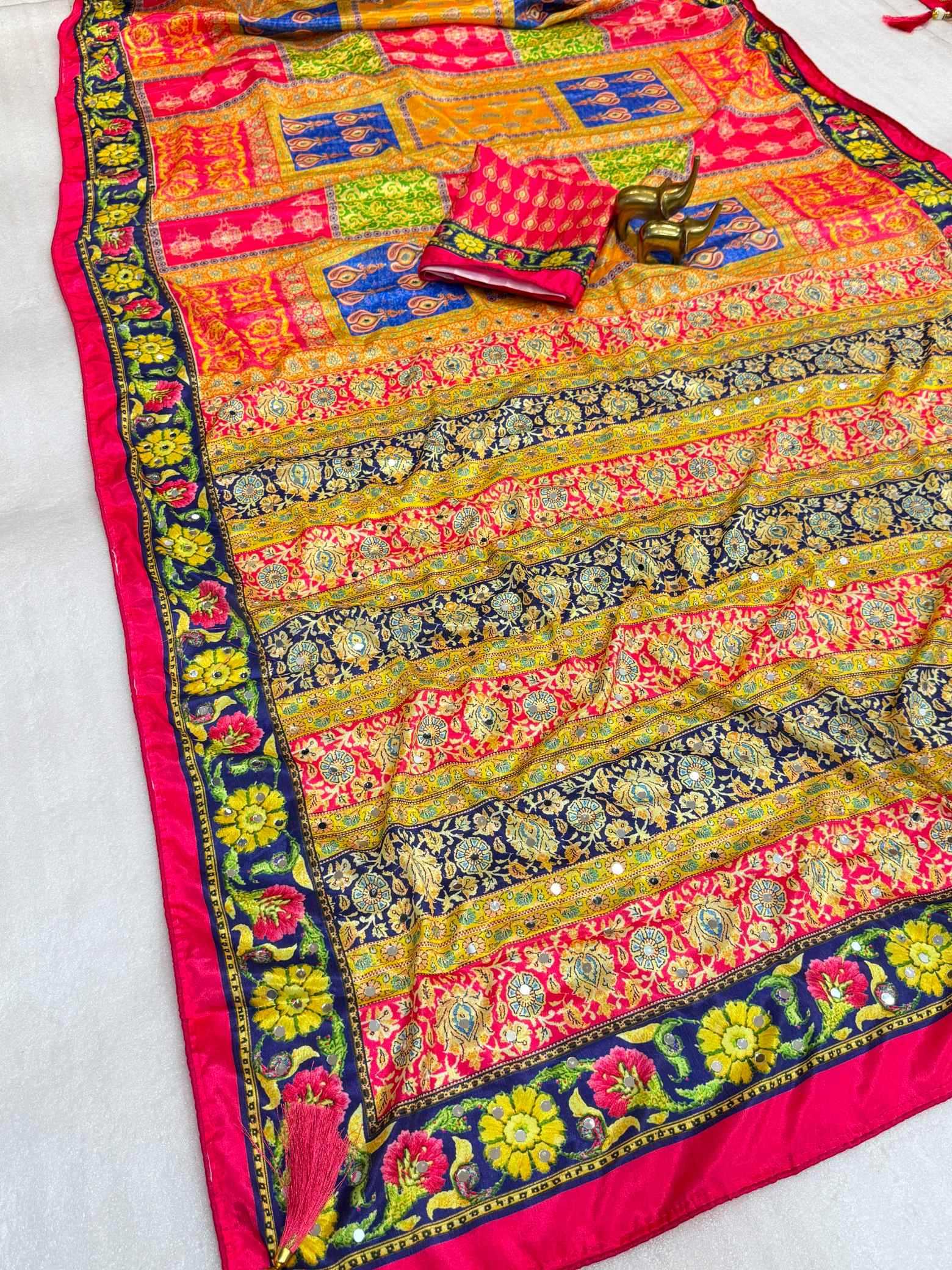 Chinon Designer Saree