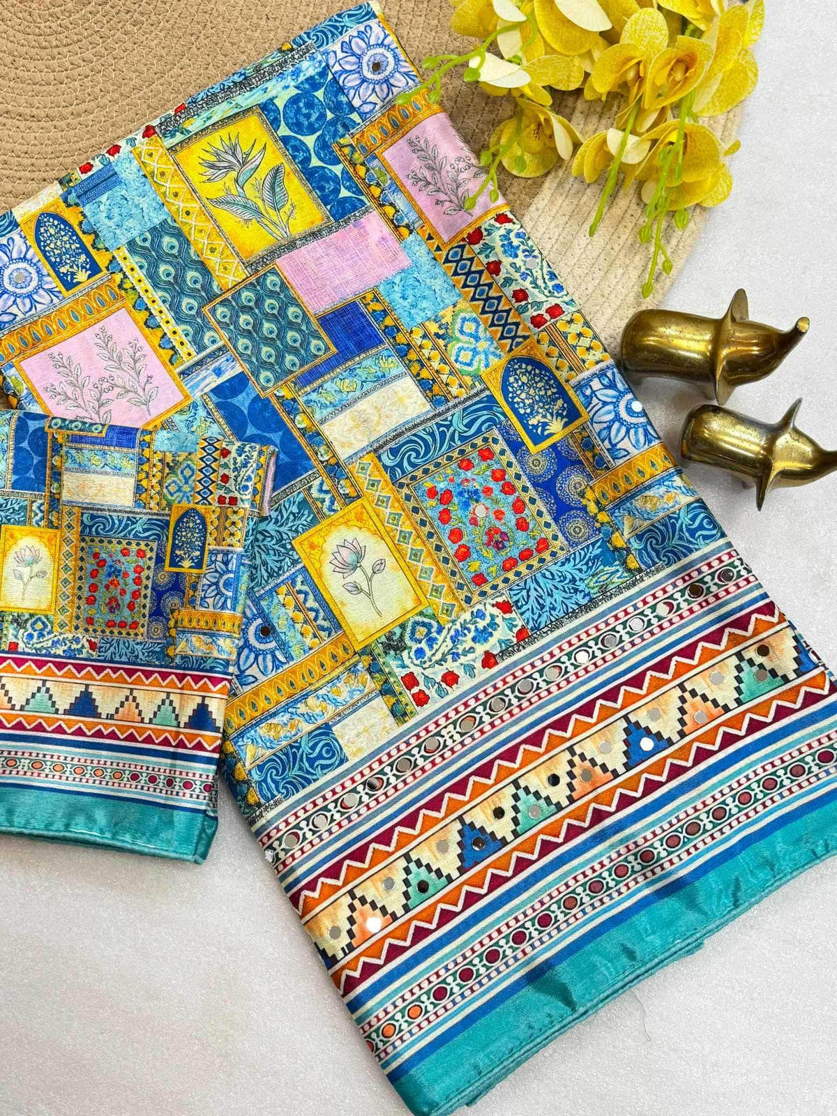 Chinon Designer Saree