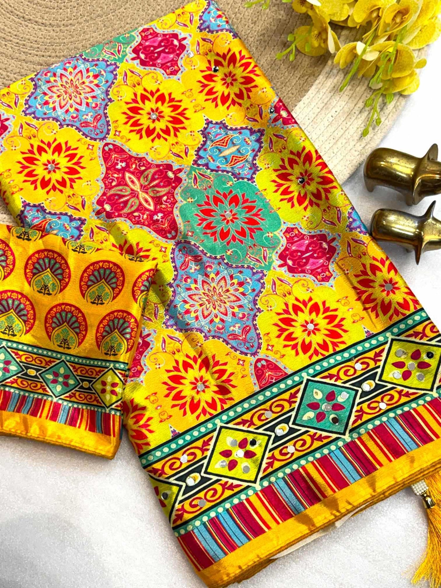 Chinon Designer Saree