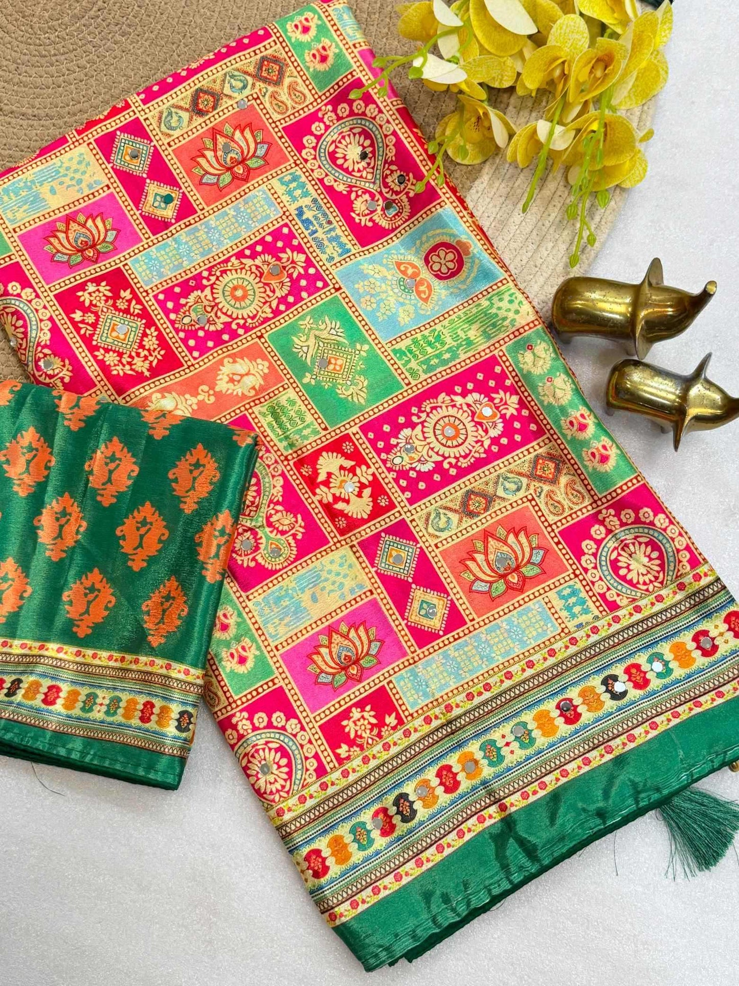 Chinon Designer Saree