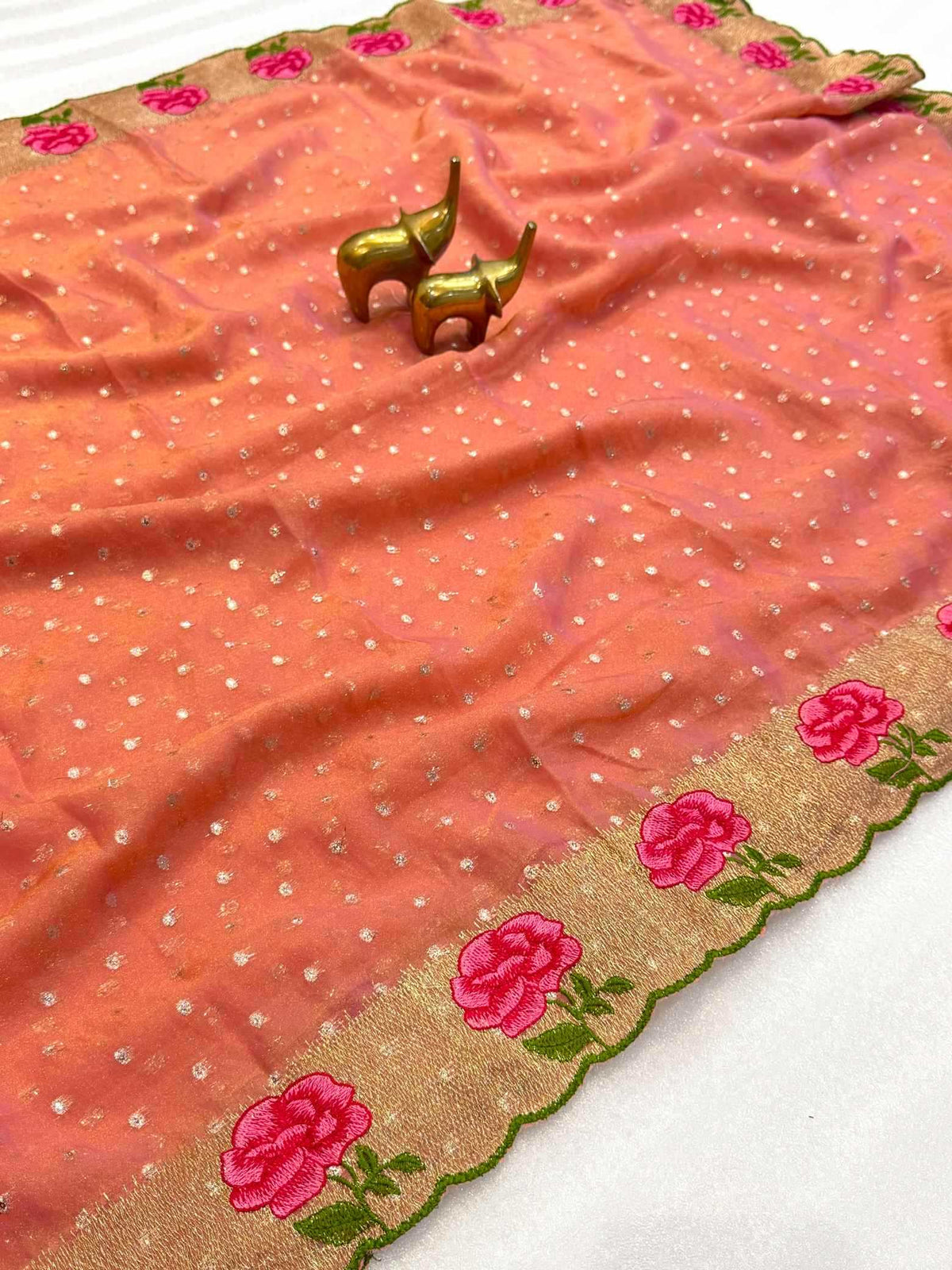Manjushri Organza Silk Traditional Saree