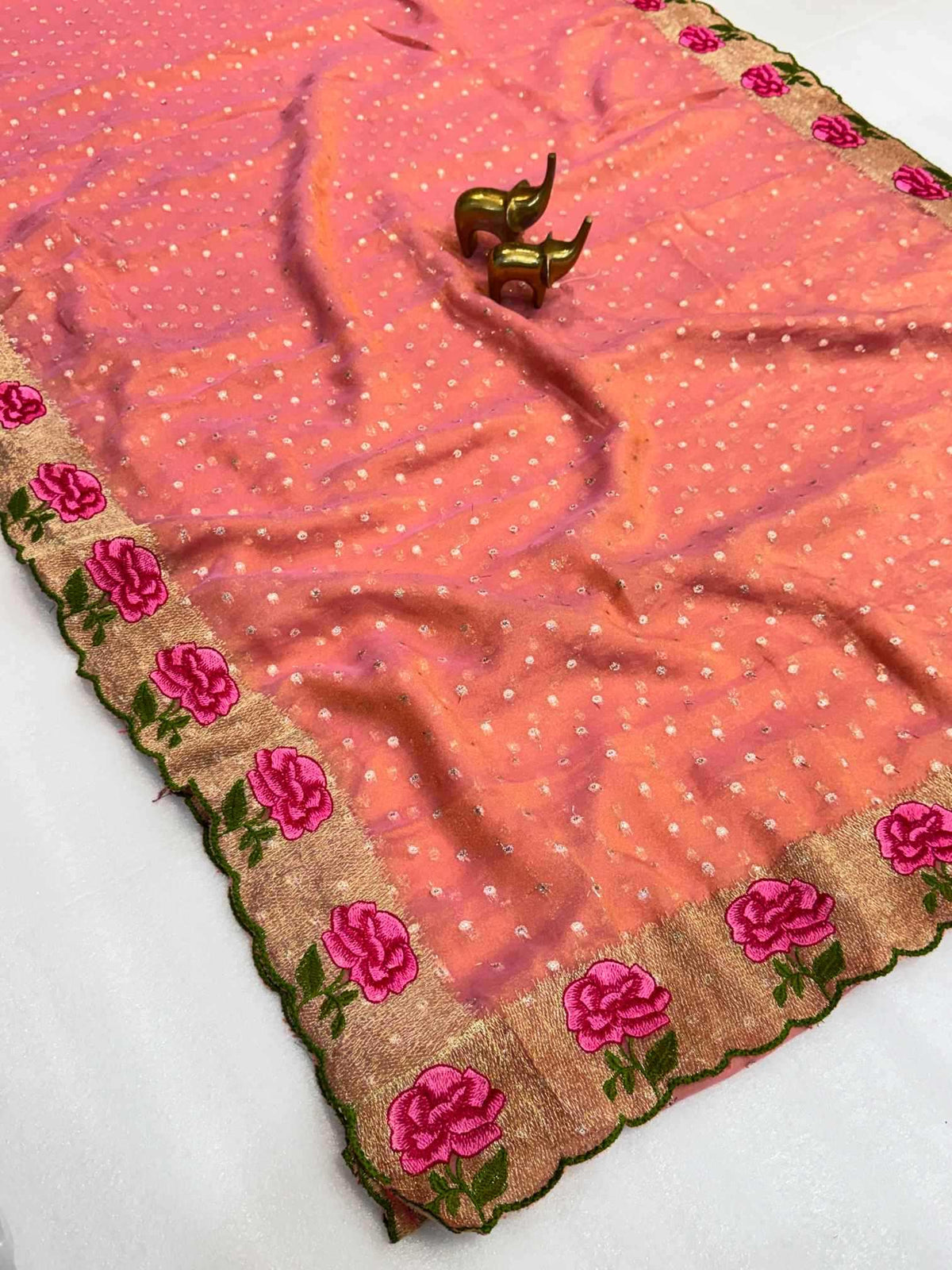 Manjushri Organza Silk Traditional Saree