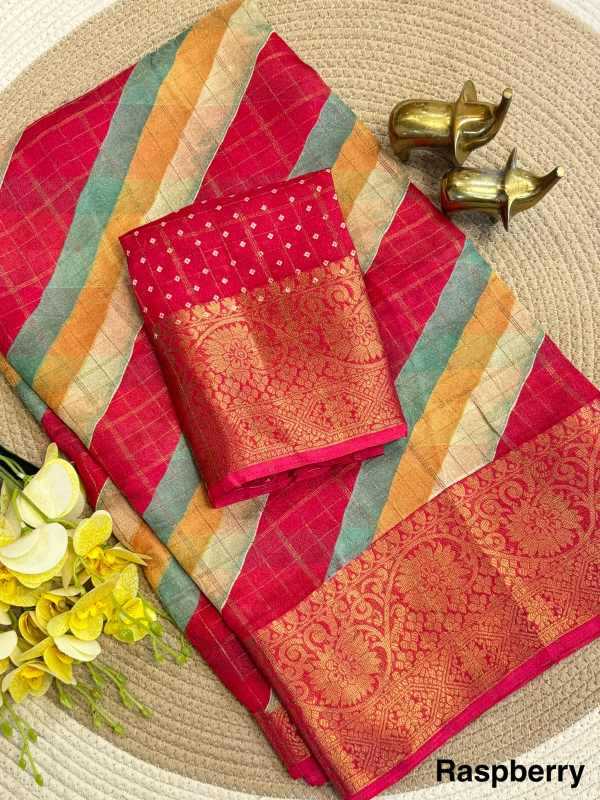 Jacquard Printed Saree