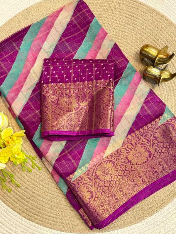 Jacquard Printed Saree