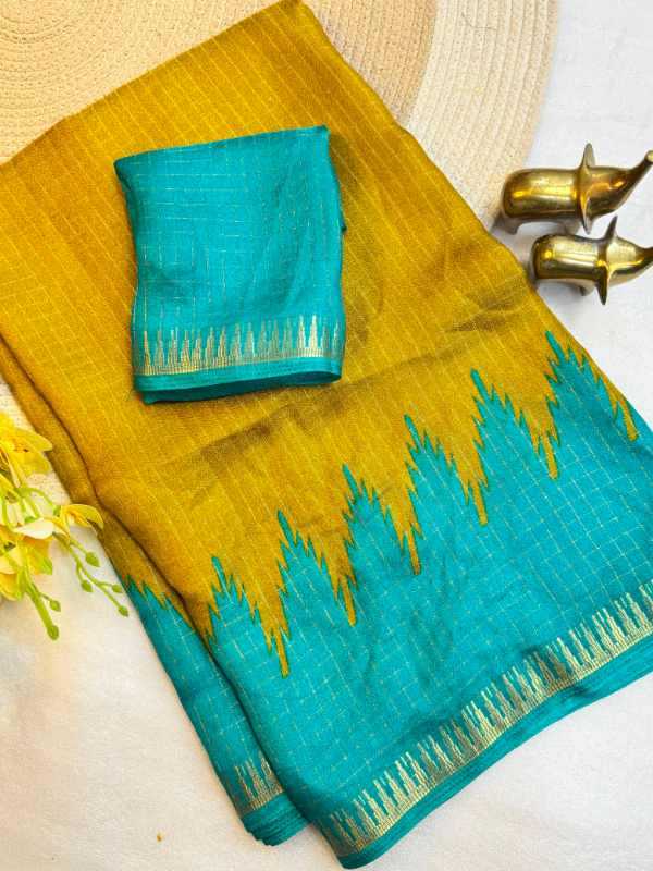 Chinon Printed Saree