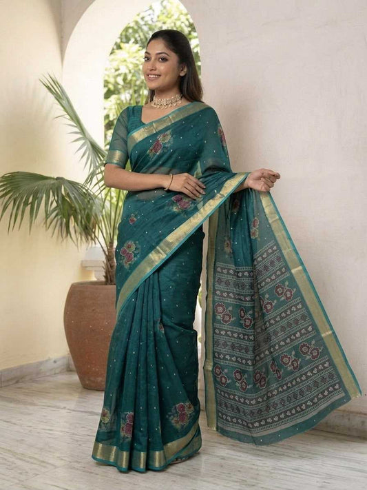Rangoli Silk Traditional Saree