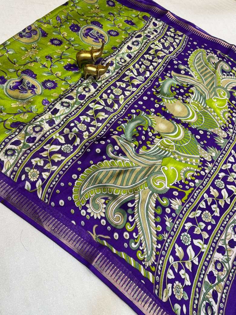 Niyati Dull Moss Party Wear Saree
