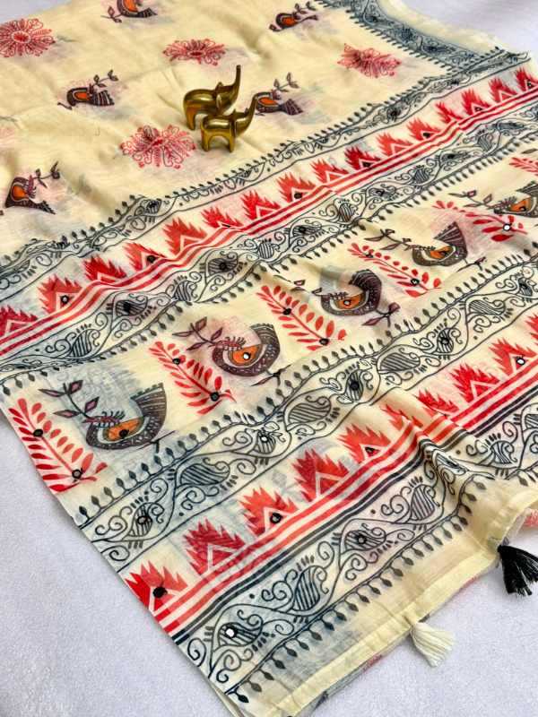 Cotton Printed Saree