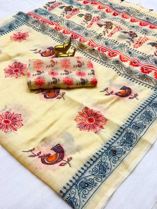 Cotton Printed Saree