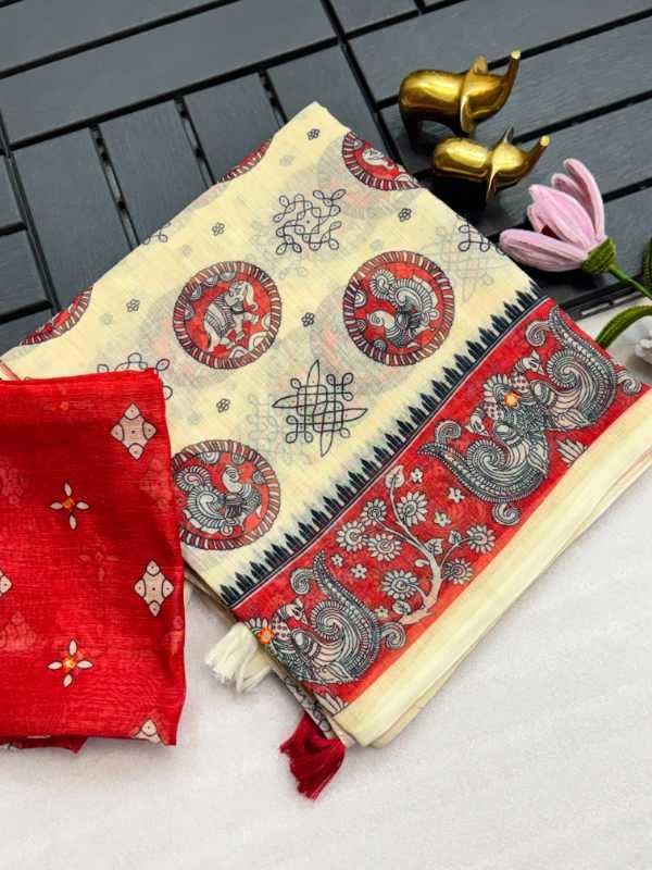 Cotton Printed Saree