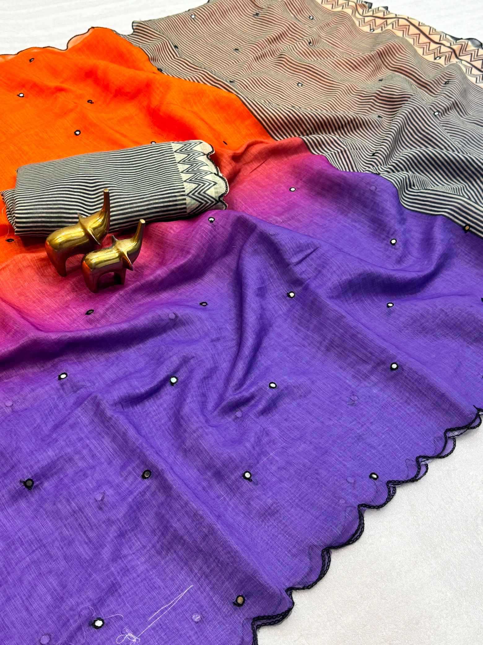 Cotton Printed Saree