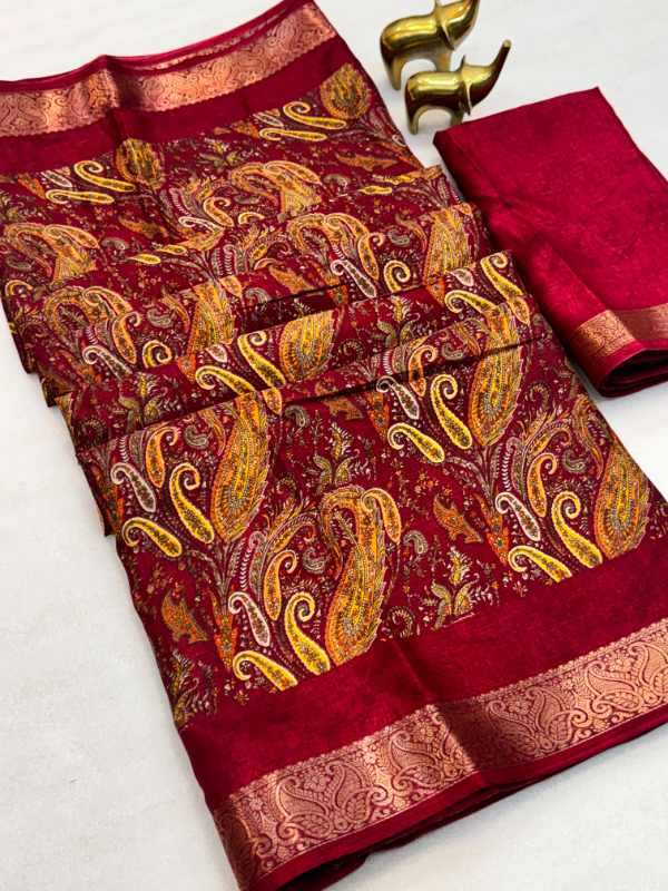 Silk Printed Saree