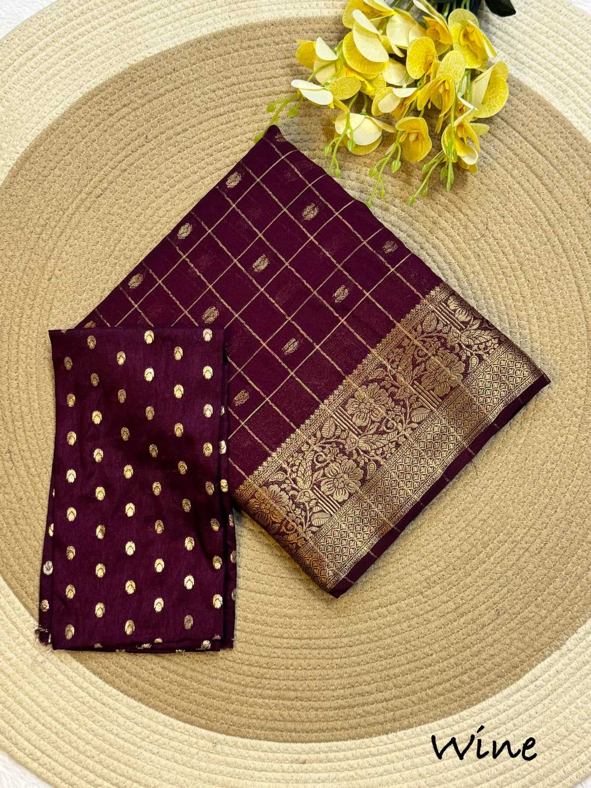Onga Viscose Designer Saree