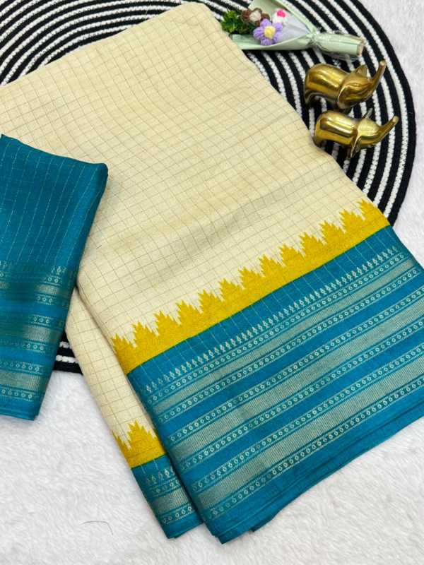 Chex Silk Designer Saree