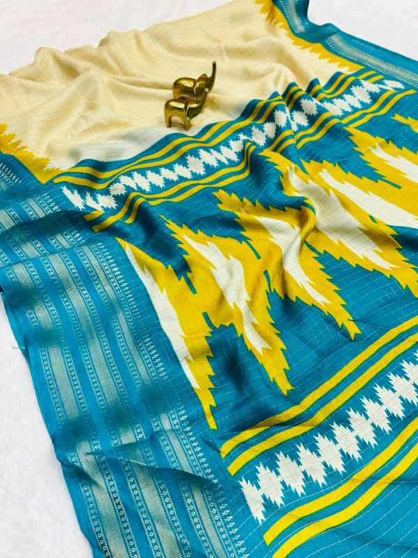 Chex Silk Designer Saree