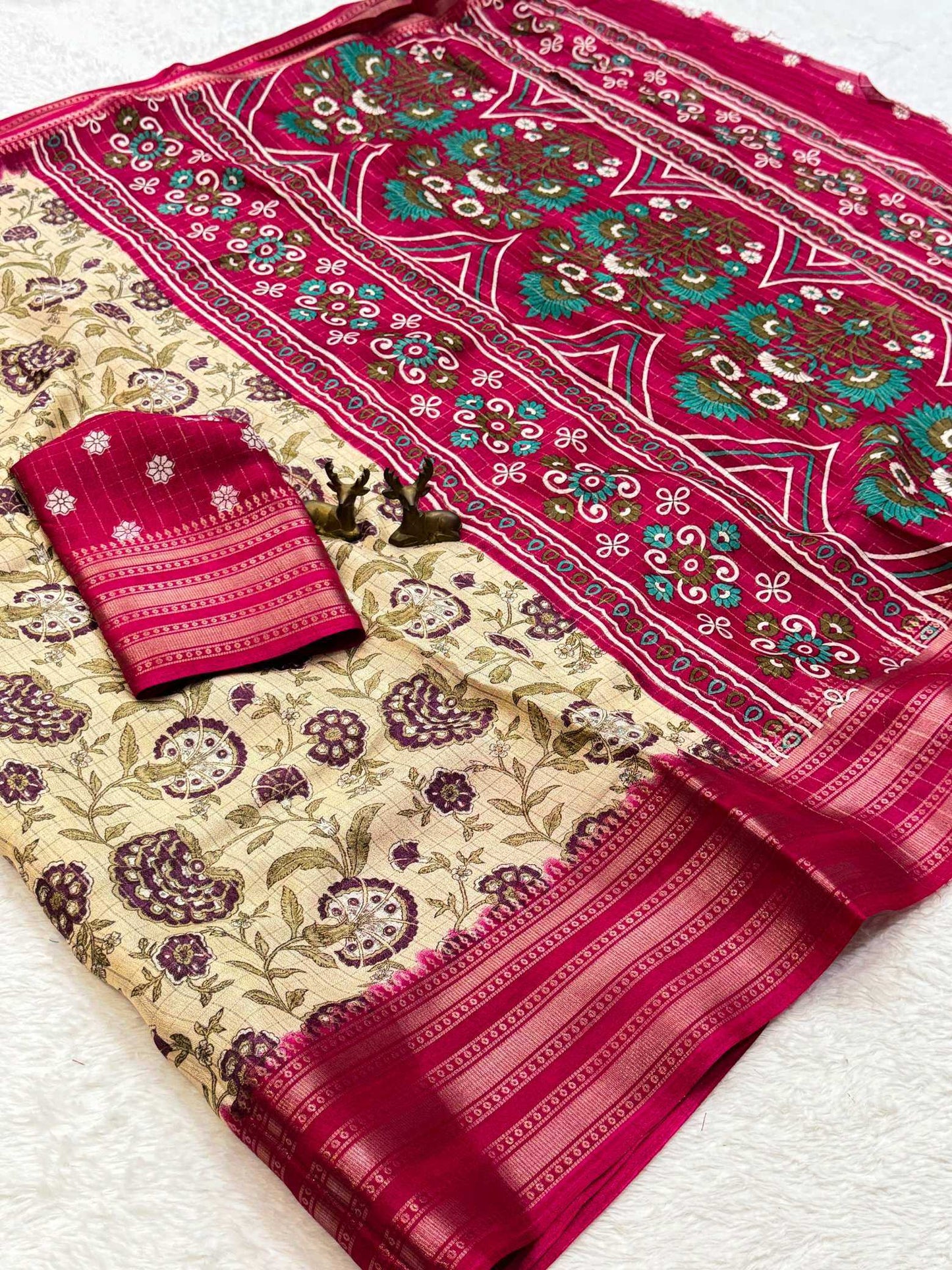 Printed Saree