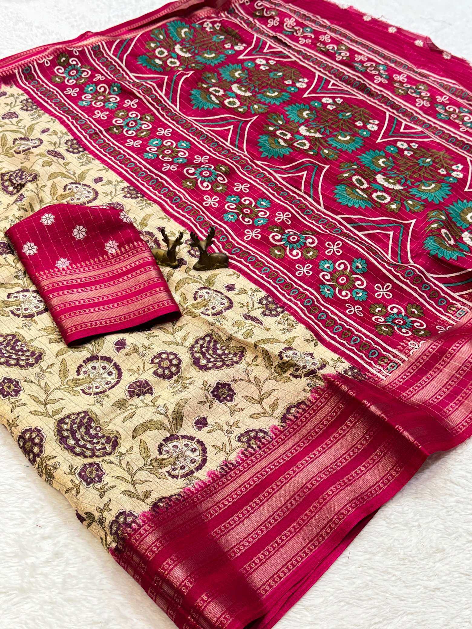 Printed Saree