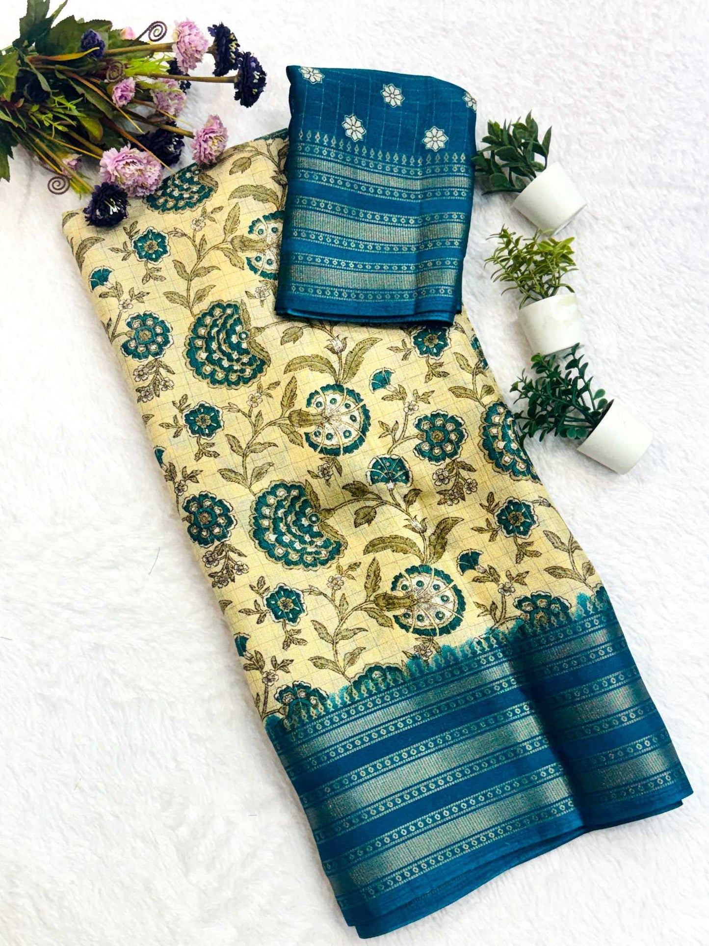 Printed Saree