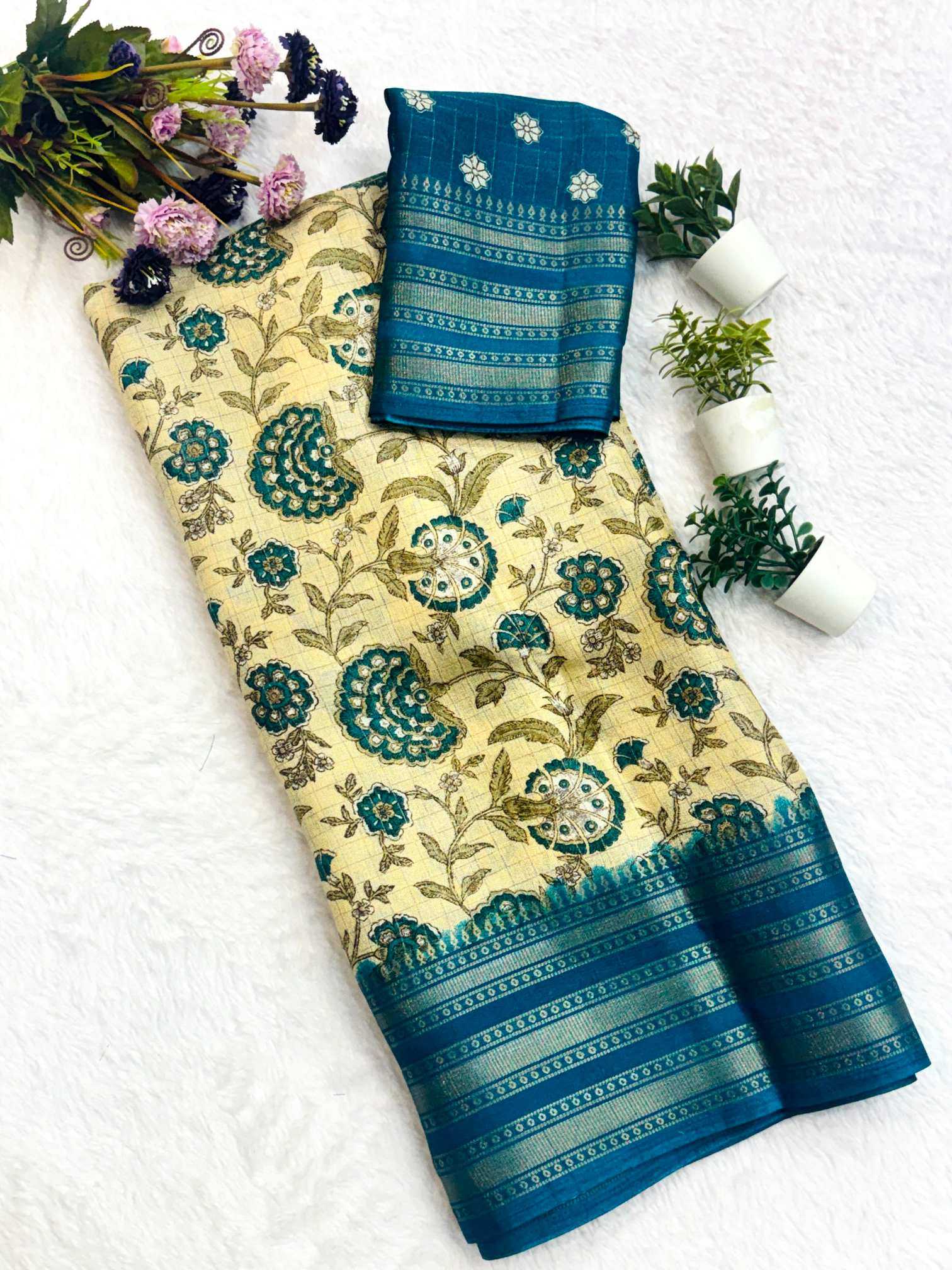 Printed Saree