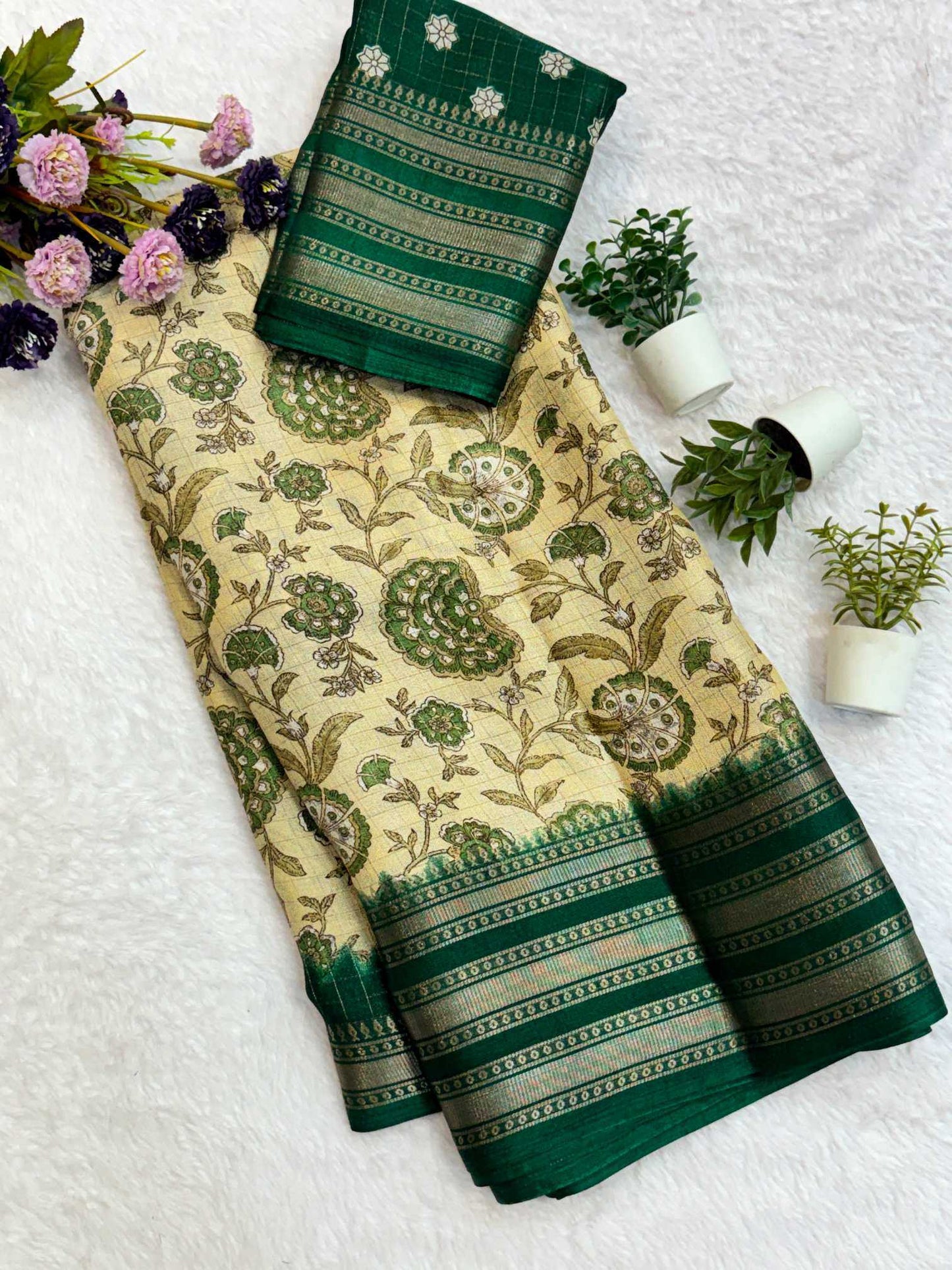 Printed Saree