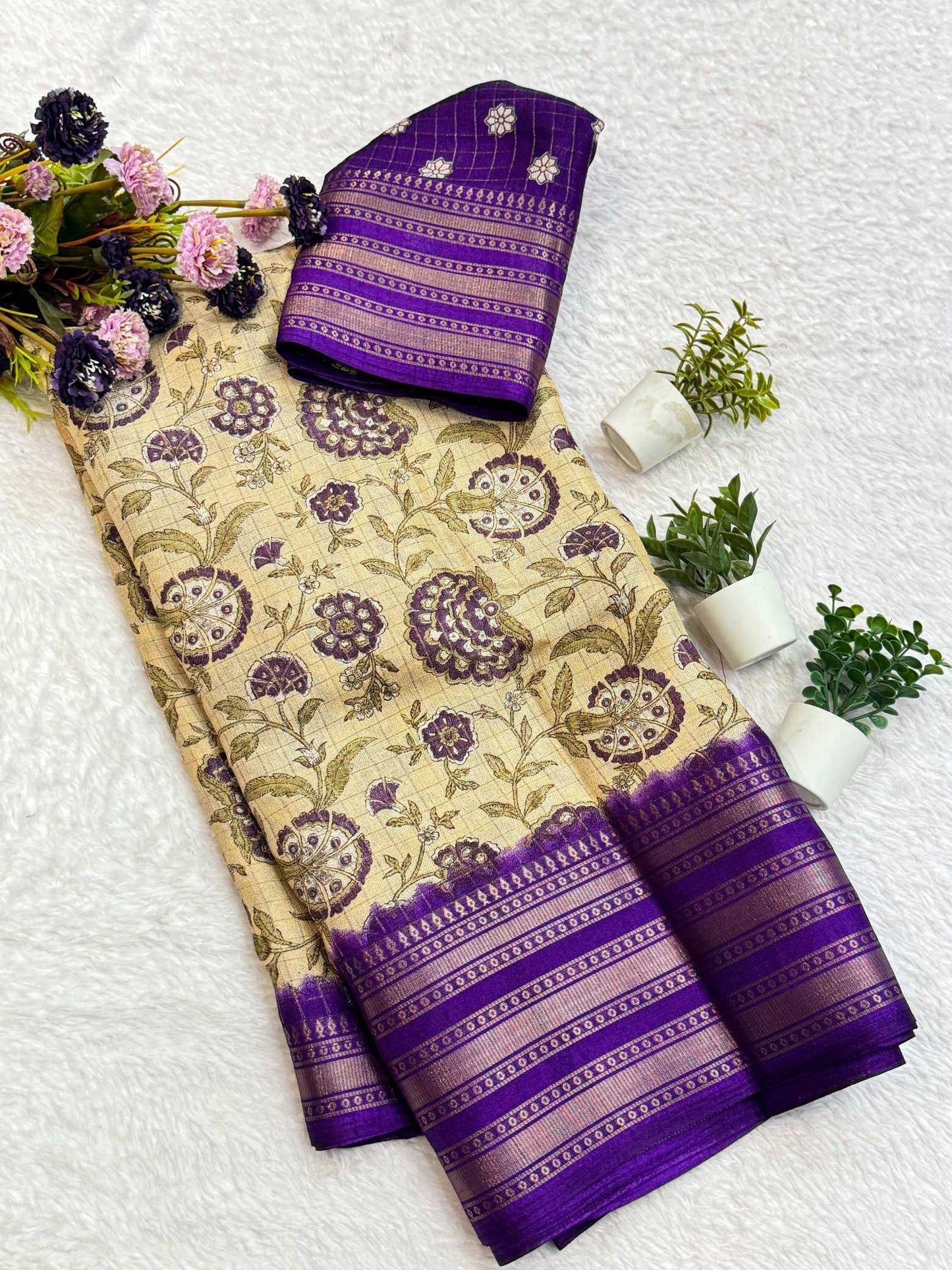 Printed Saree