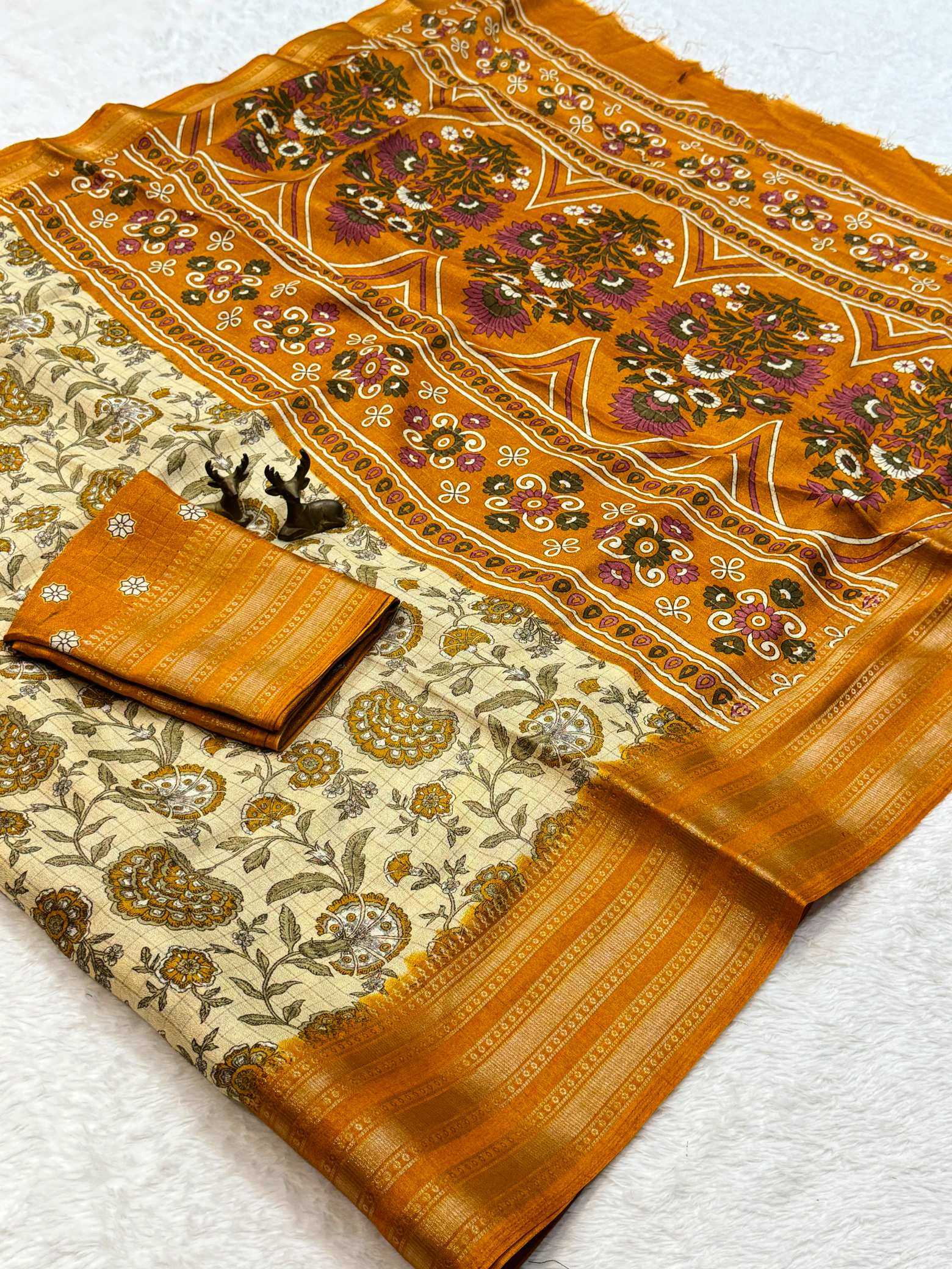 Printed Saree