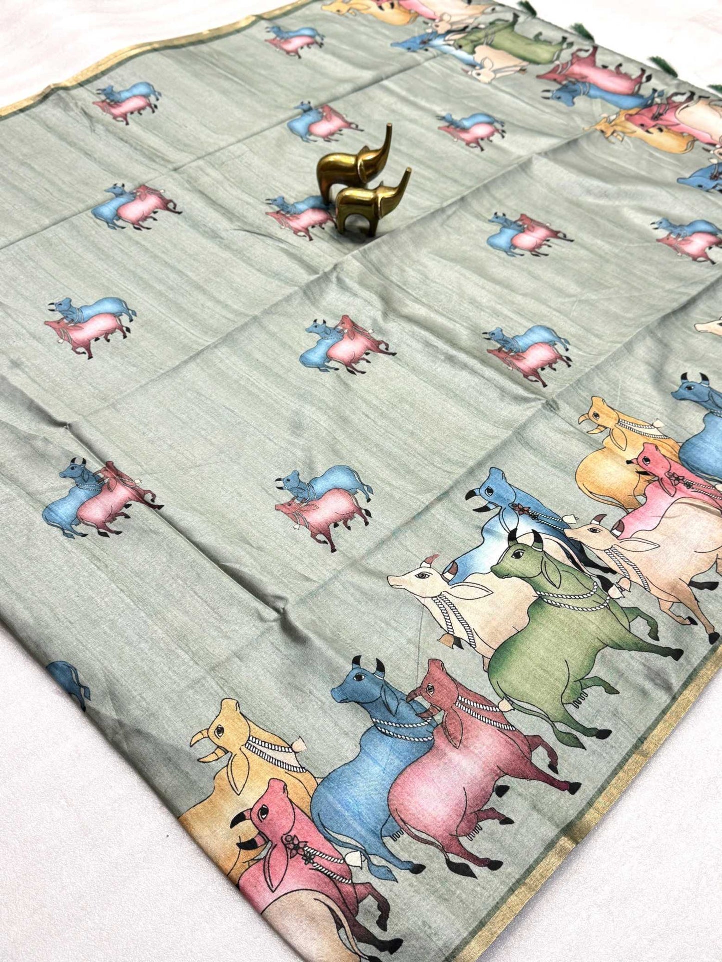 Tussar Silk Soft Saree