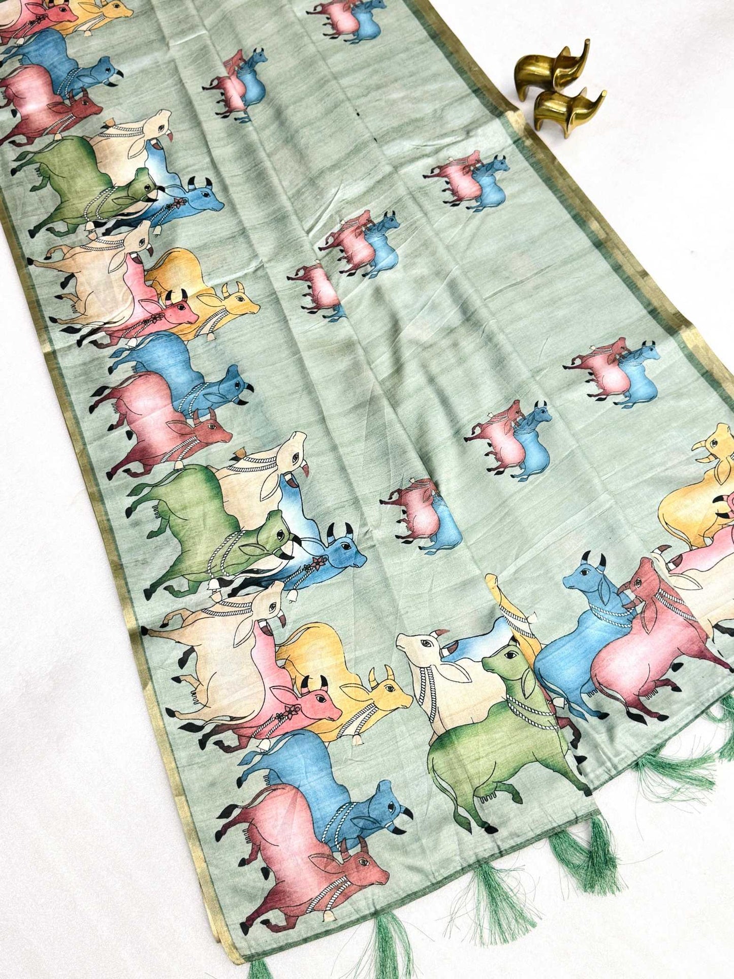 Tussar Silk Soft Saree