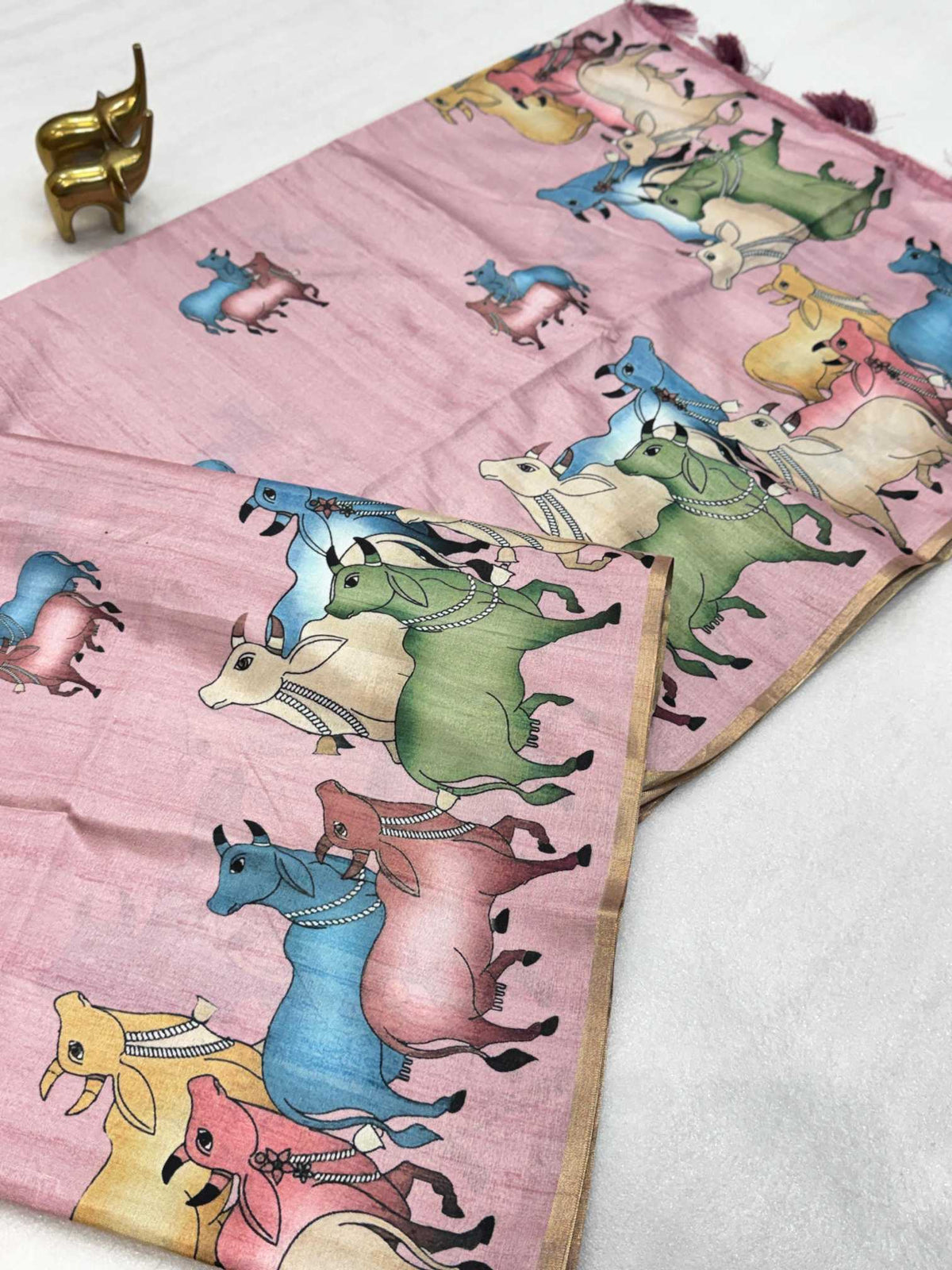 Tussar Silk Soft Saree