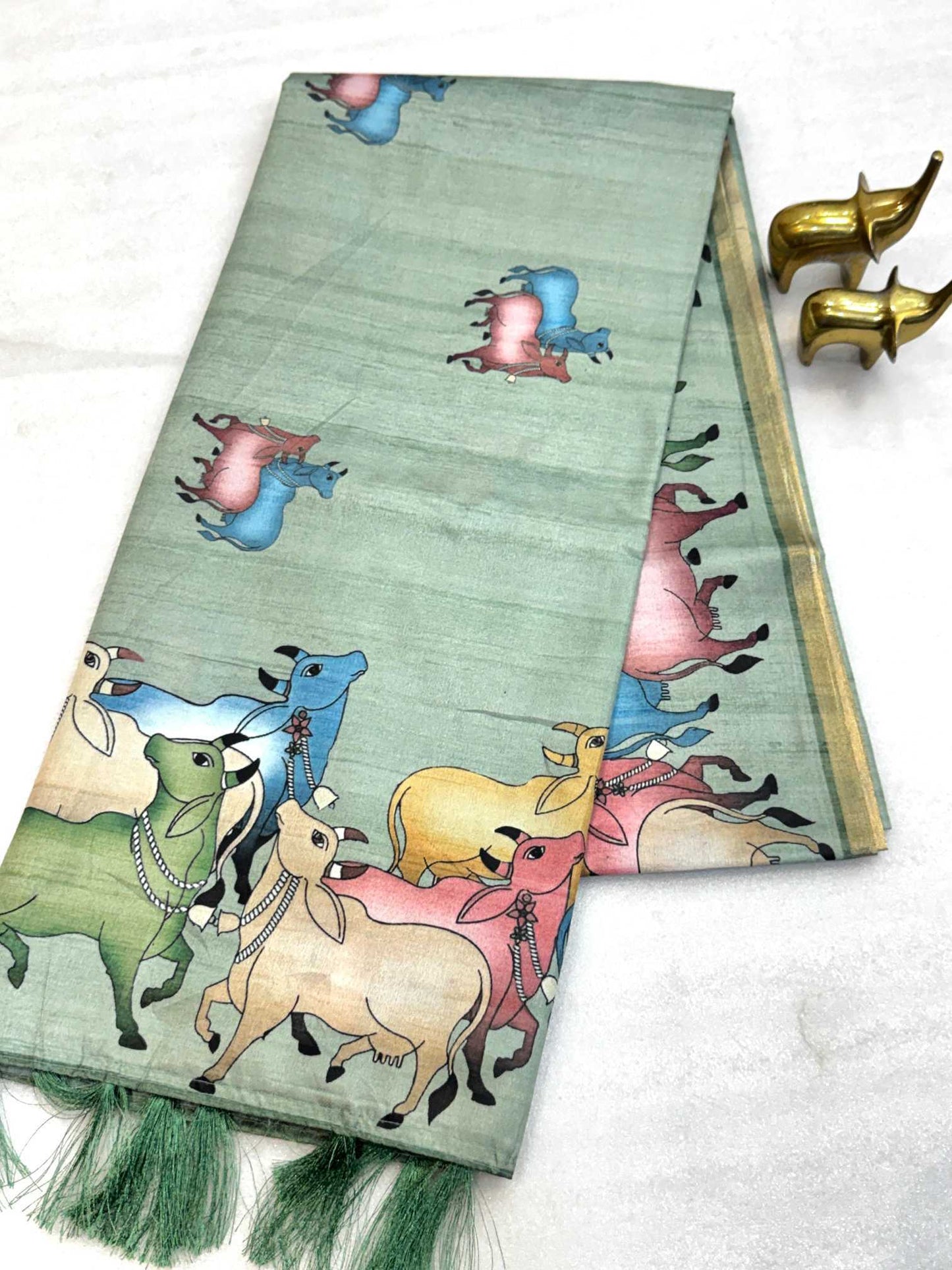 Tussar Silk Soft Saree