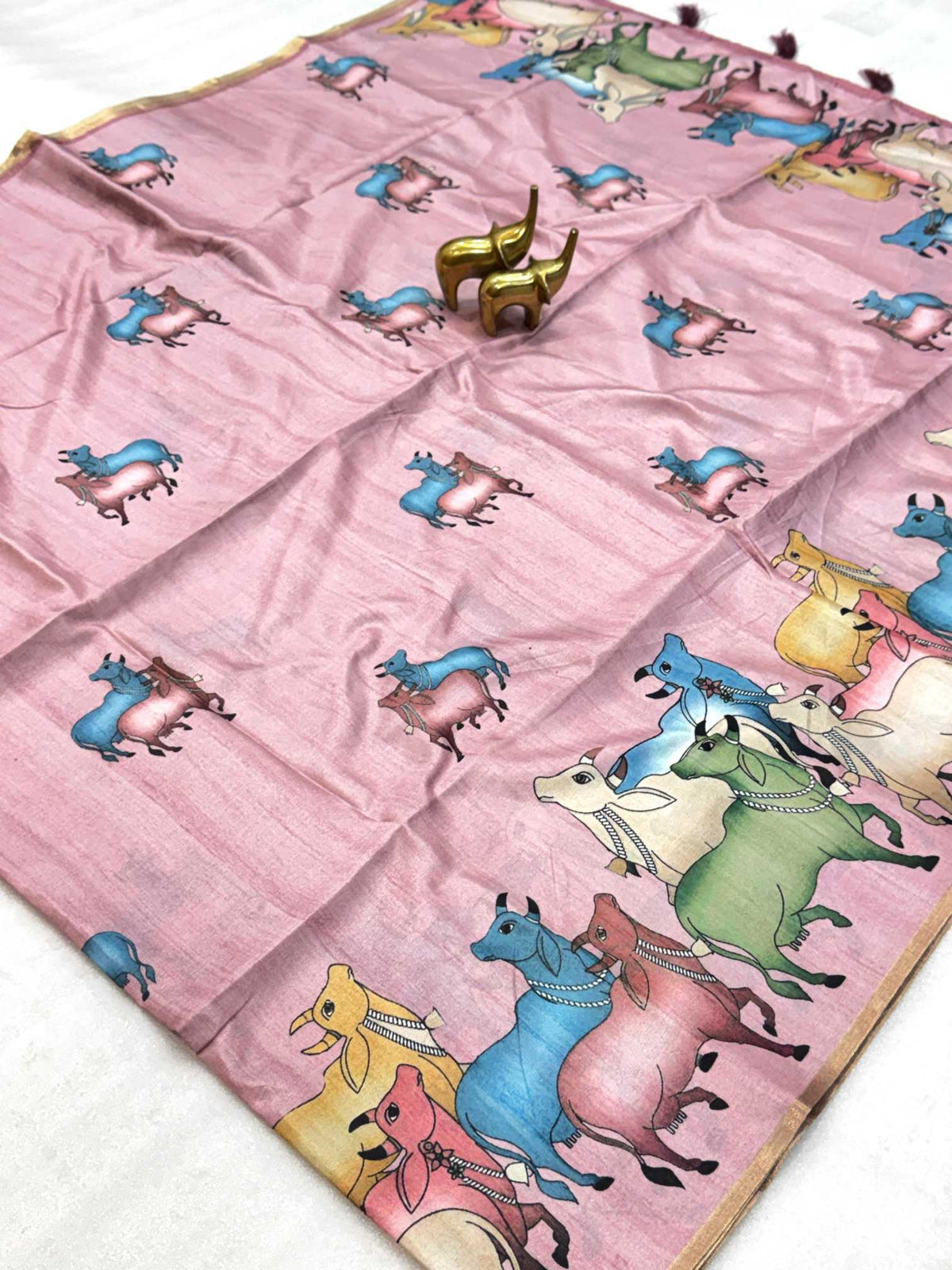 Tussar Silk Soft Saree
