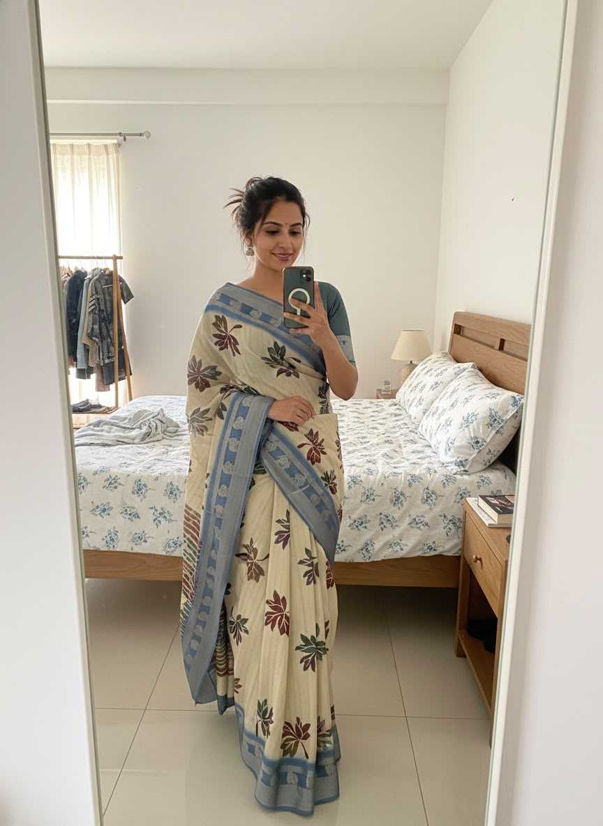 Soft Dola Designer Saree