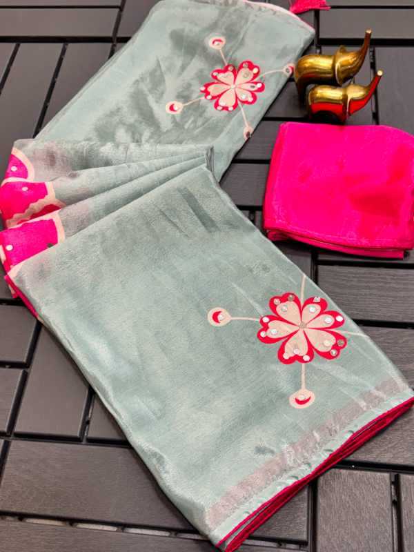 Chinon Designer Saree